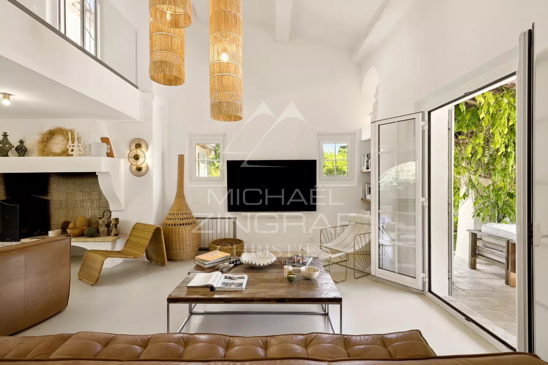 Saint-Paul-de-Vence : Propriété de charme au calme avec piscine