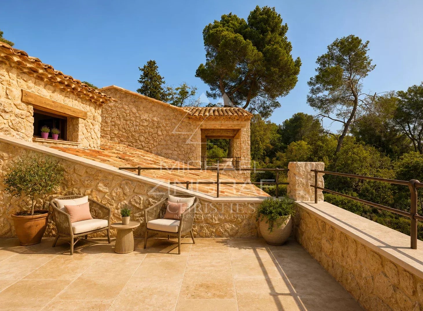 Saint-Paul-de-Vence - Premium villa with panoramic sea and village views