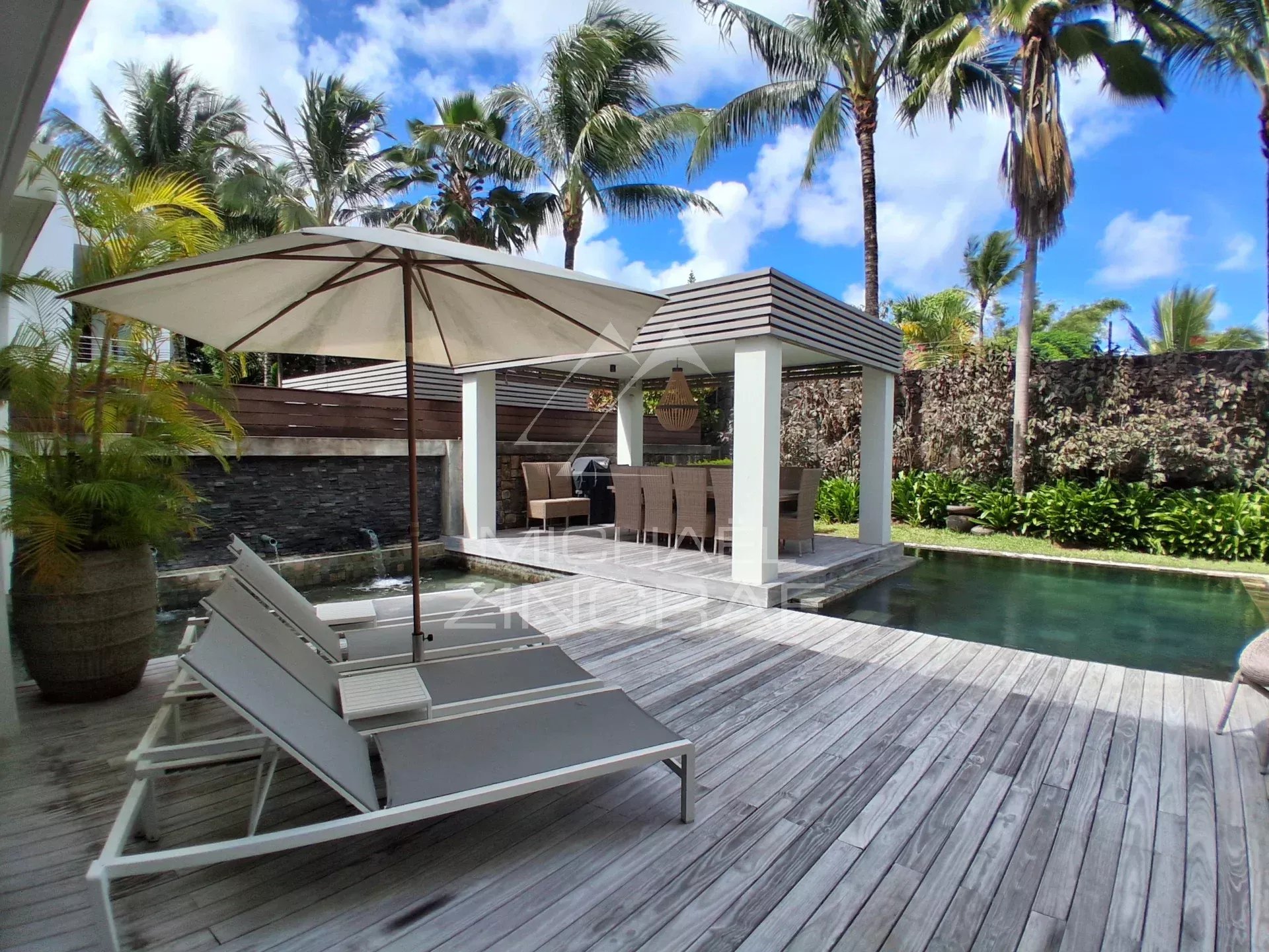 Villa dans une résidence sécurisée à Grand Baie