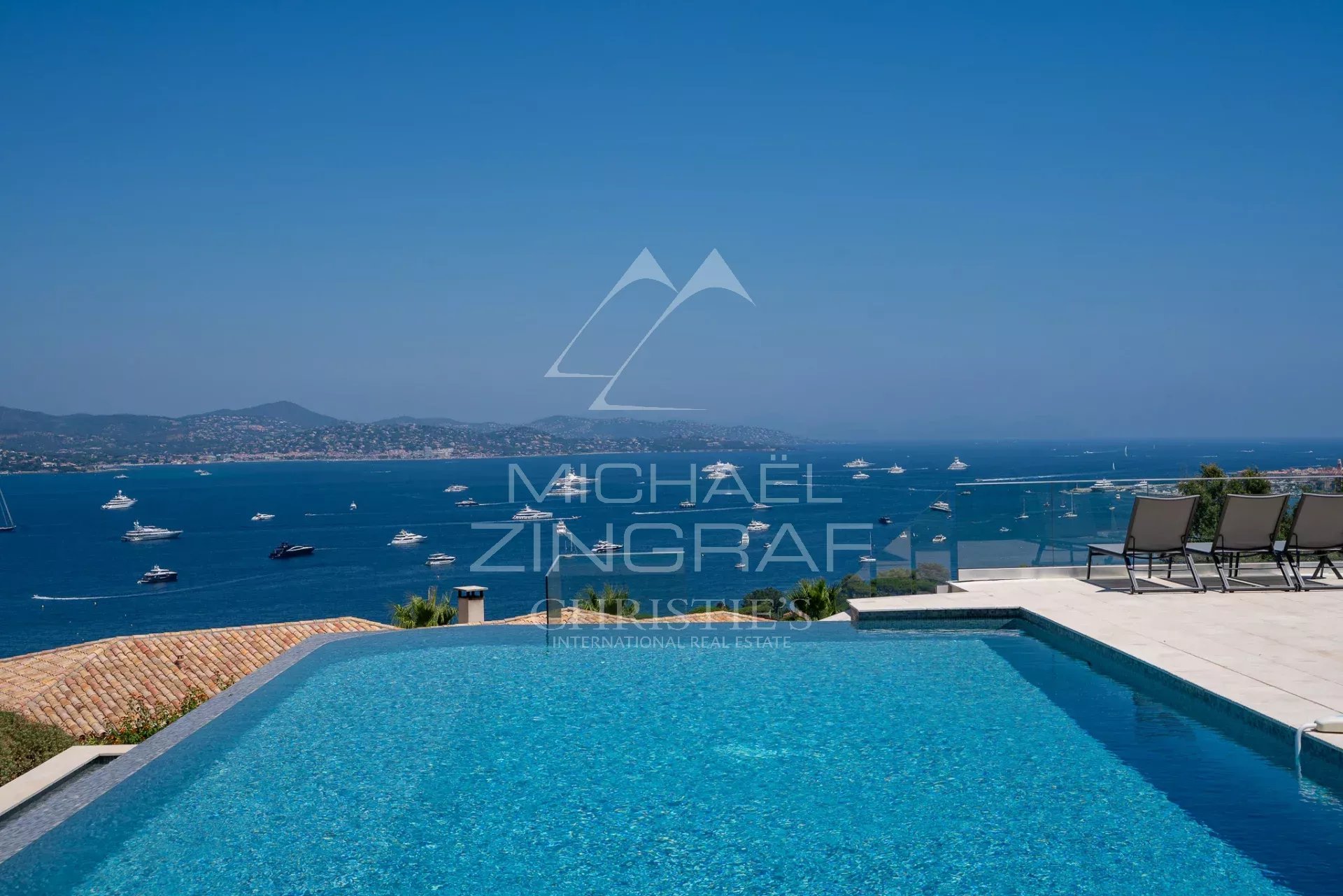 Proche de Saint-Tropez - Maison avec vue mer panoramique  incroyable