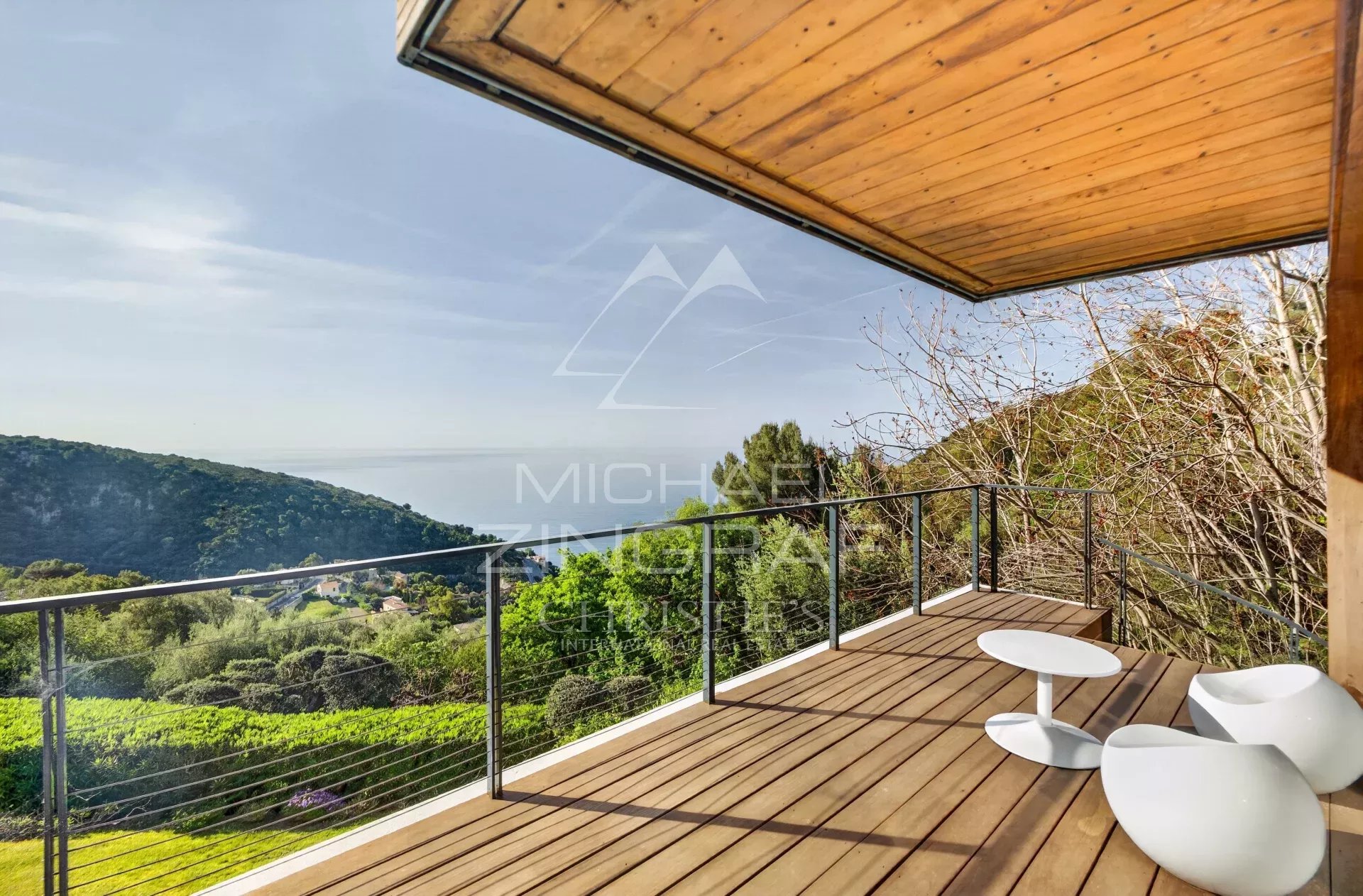 Magnifique Villa Contemporaine à louer vue mer imprenable proche Monaco