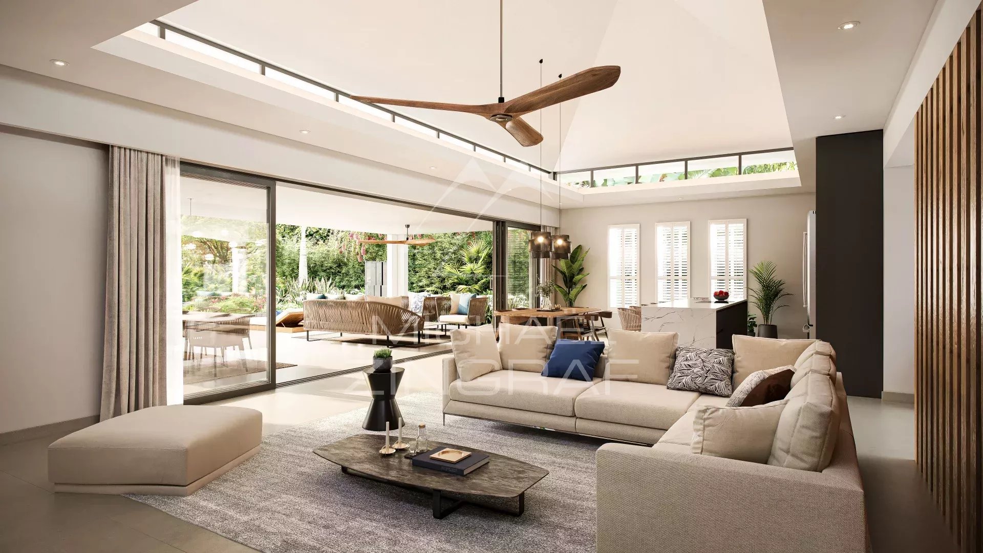 Villa Sur Golf Estate -4 chambres - Mont Choisy