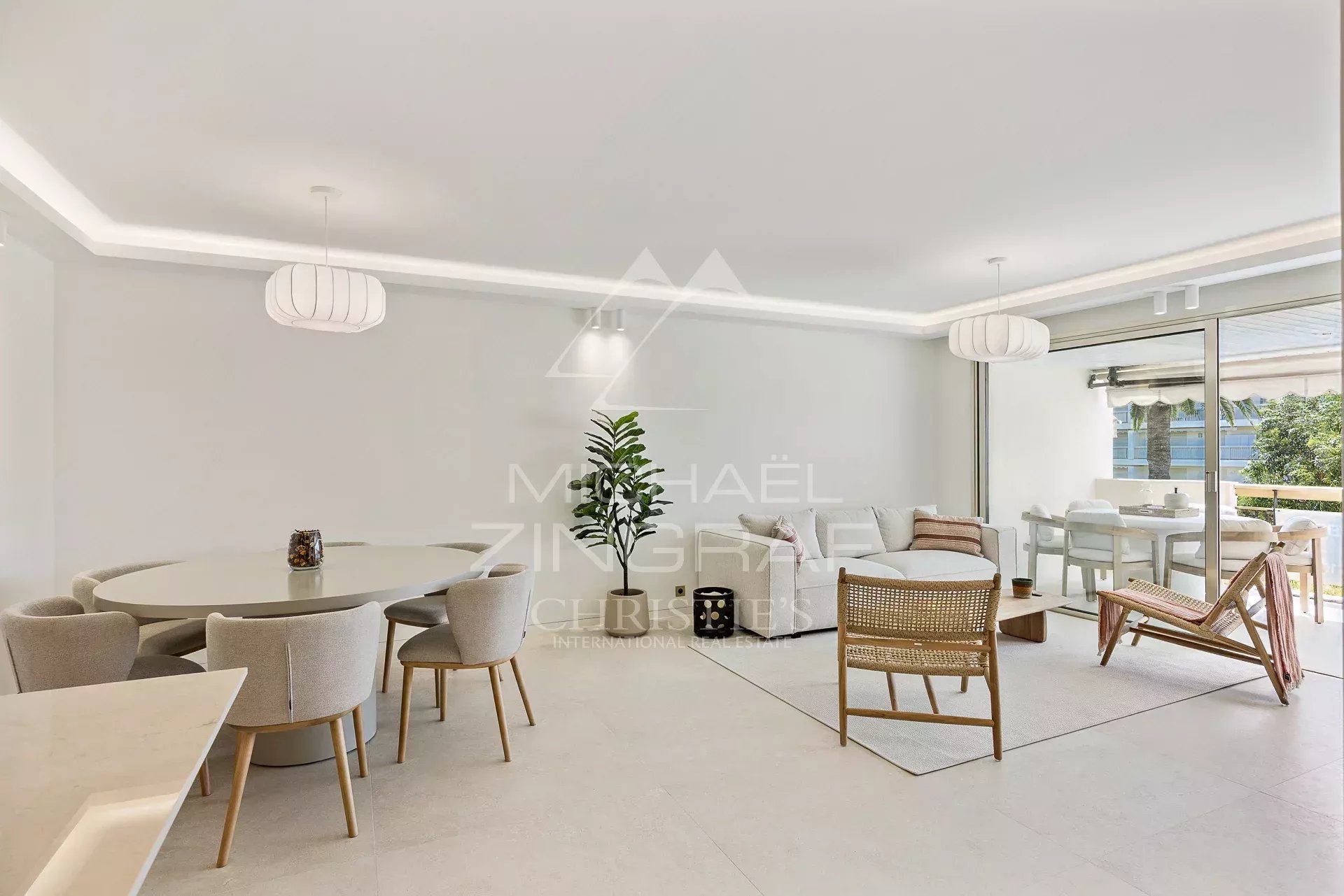 Cannes Moure Rouge - Luxuriös renovierte 4-Zimmer-Wohnung – Panoramablick auf das Meer