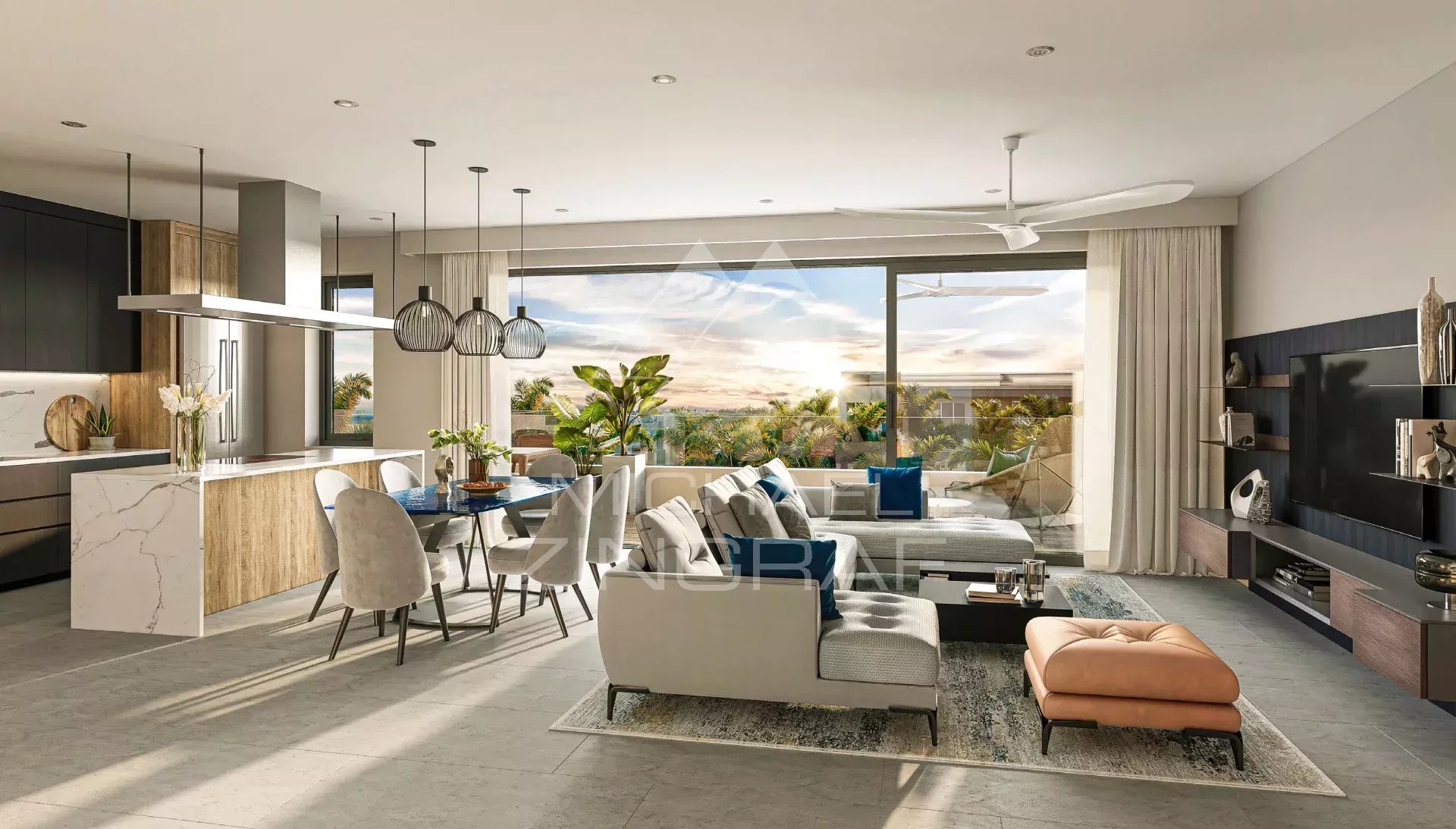 Ile Maurice - Mont Choisy - Penthouse 3 chambres avec vue panoramique