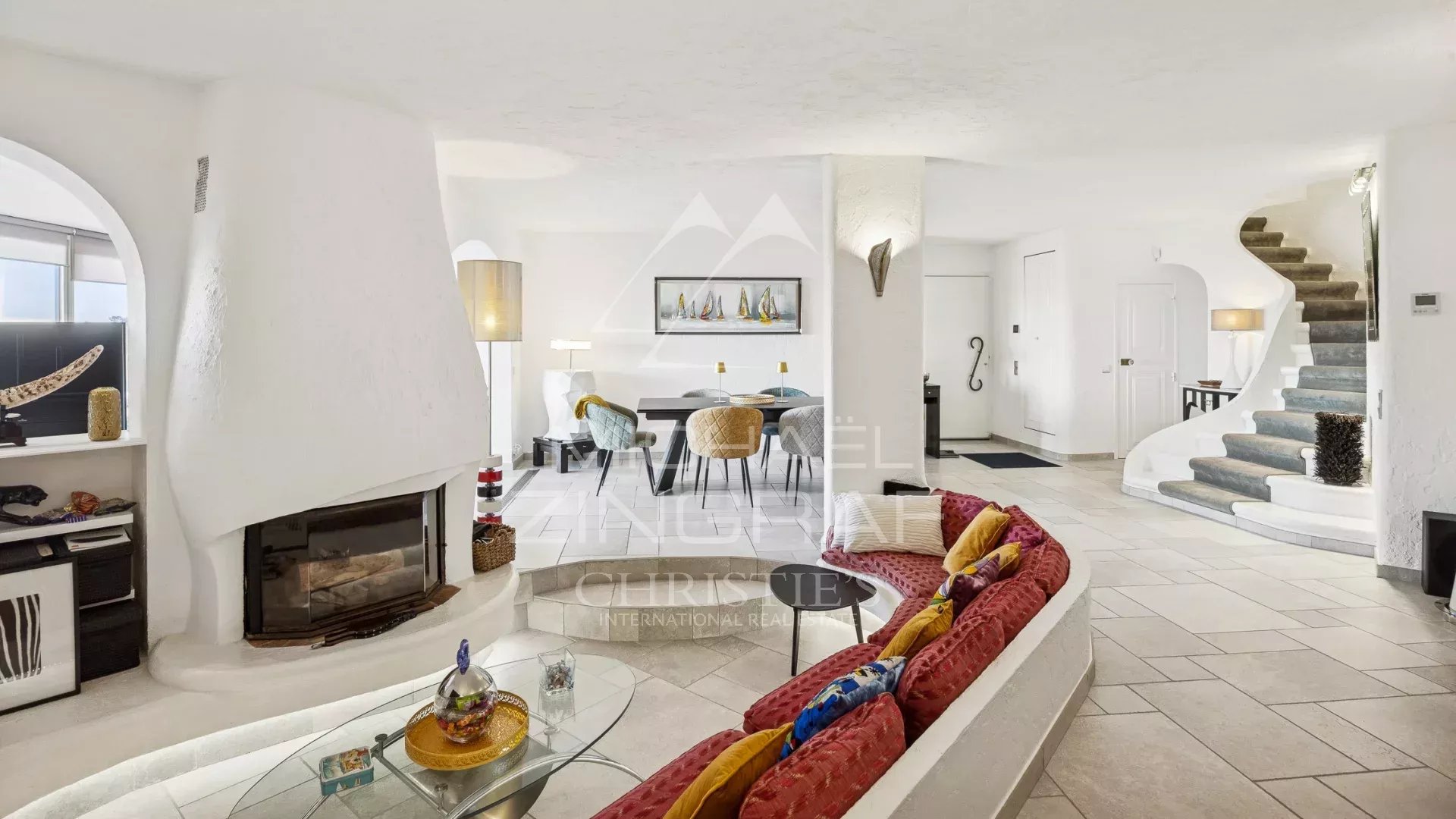 Propriété vue mer dans un domaine privé