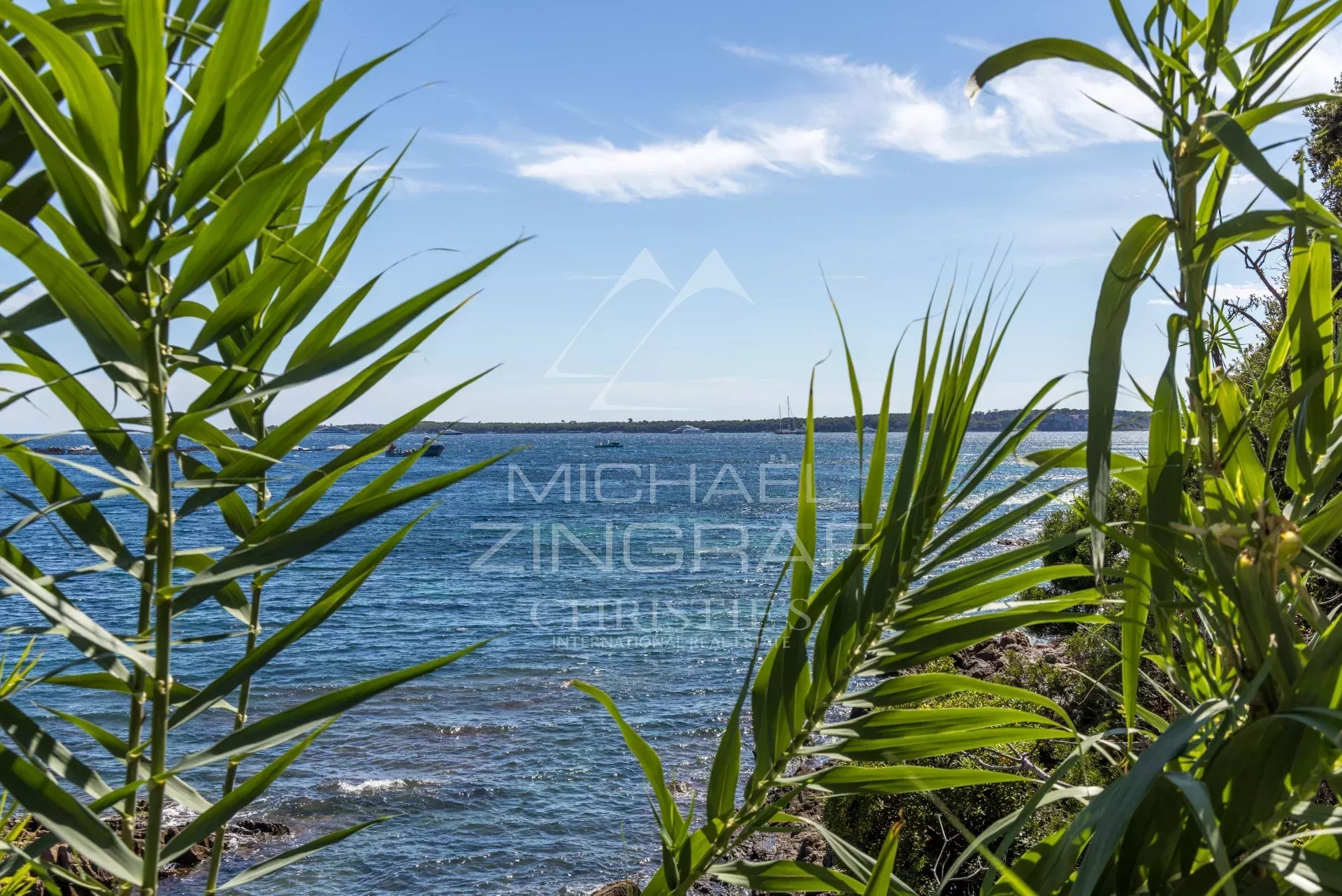 Golfe-Juan – Palm Eden – 2-Room Apartment with Sea View, Pool, and Sea Access