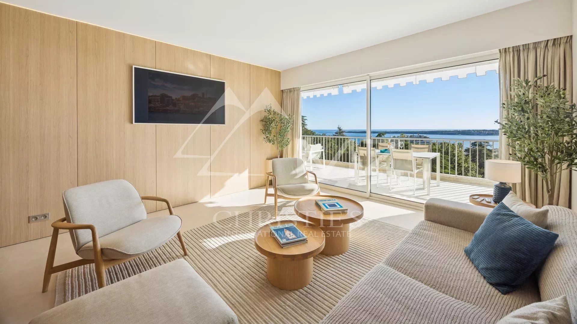 black chair and white table