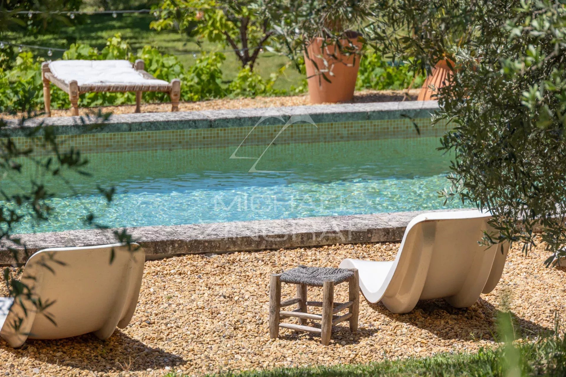 Gordes - Superbe maison avec vue sur le Luberon et piscine