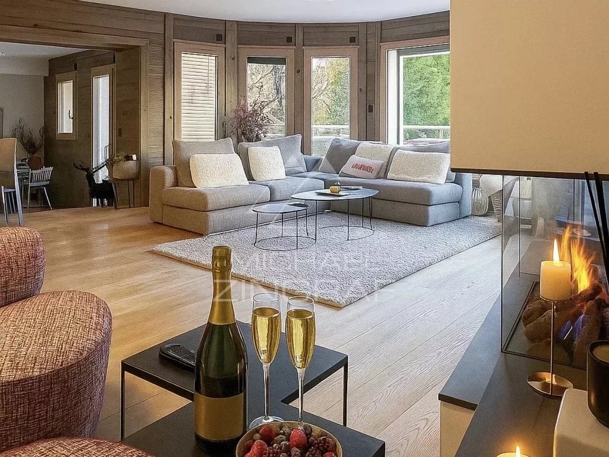 Recent terrace apartment - 4 bedrooms - "All on foot" in Megève