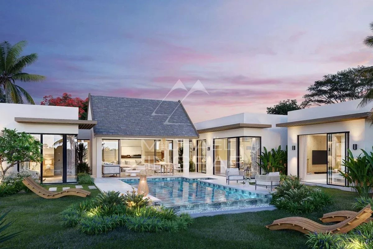Villas de luxe de 4 chambres avec piscine à Pereybere