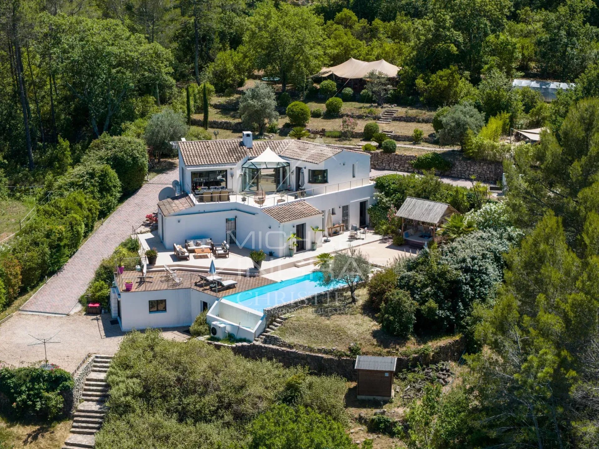 Villa contemporaine avec vue panoramique – Fayence / Tourrettes