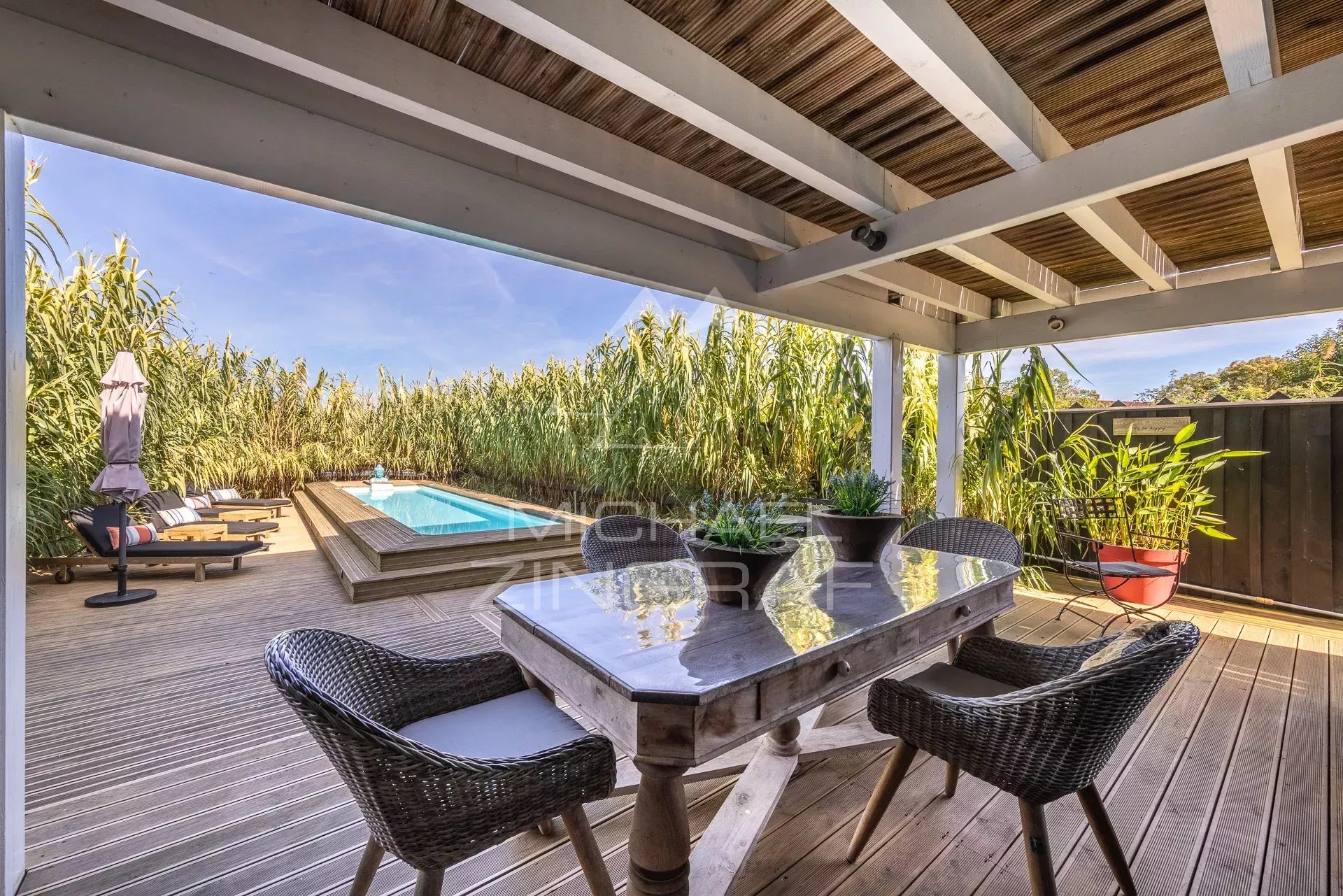 Belle maison proche La Hume avec vue mer