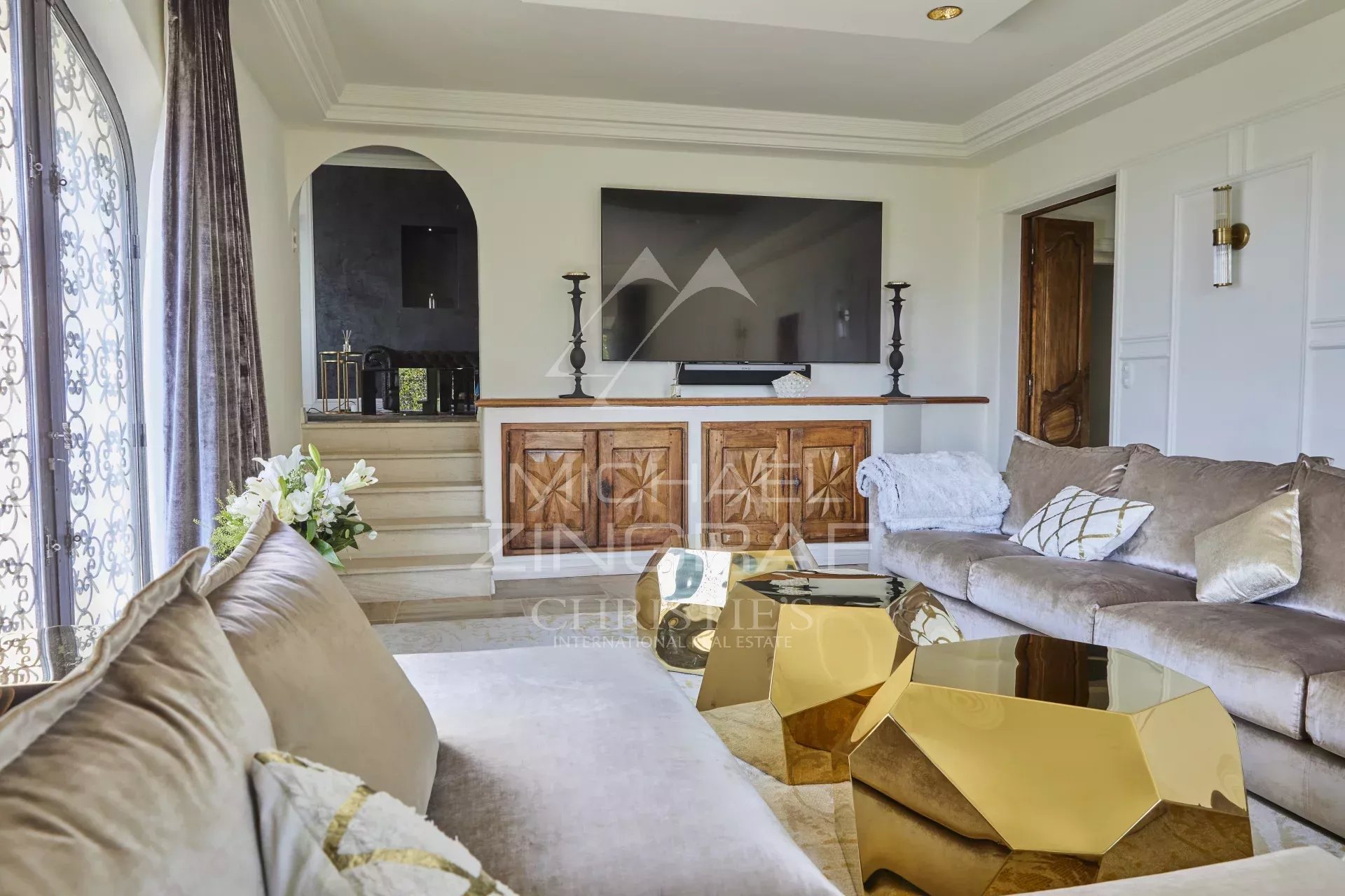 Tourrettes-sur-Loup - Villa provençale avec vue mer panoramique - 8 chambres