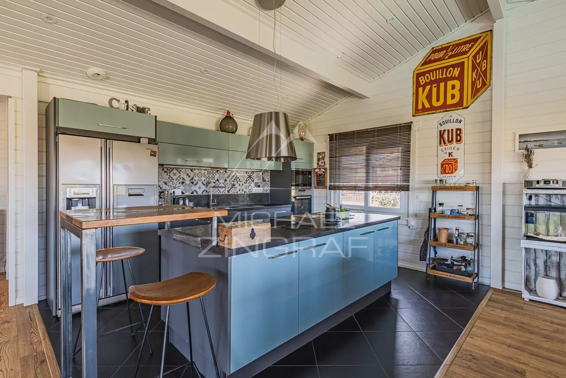 Belle maison proche La Hume avec vue mer