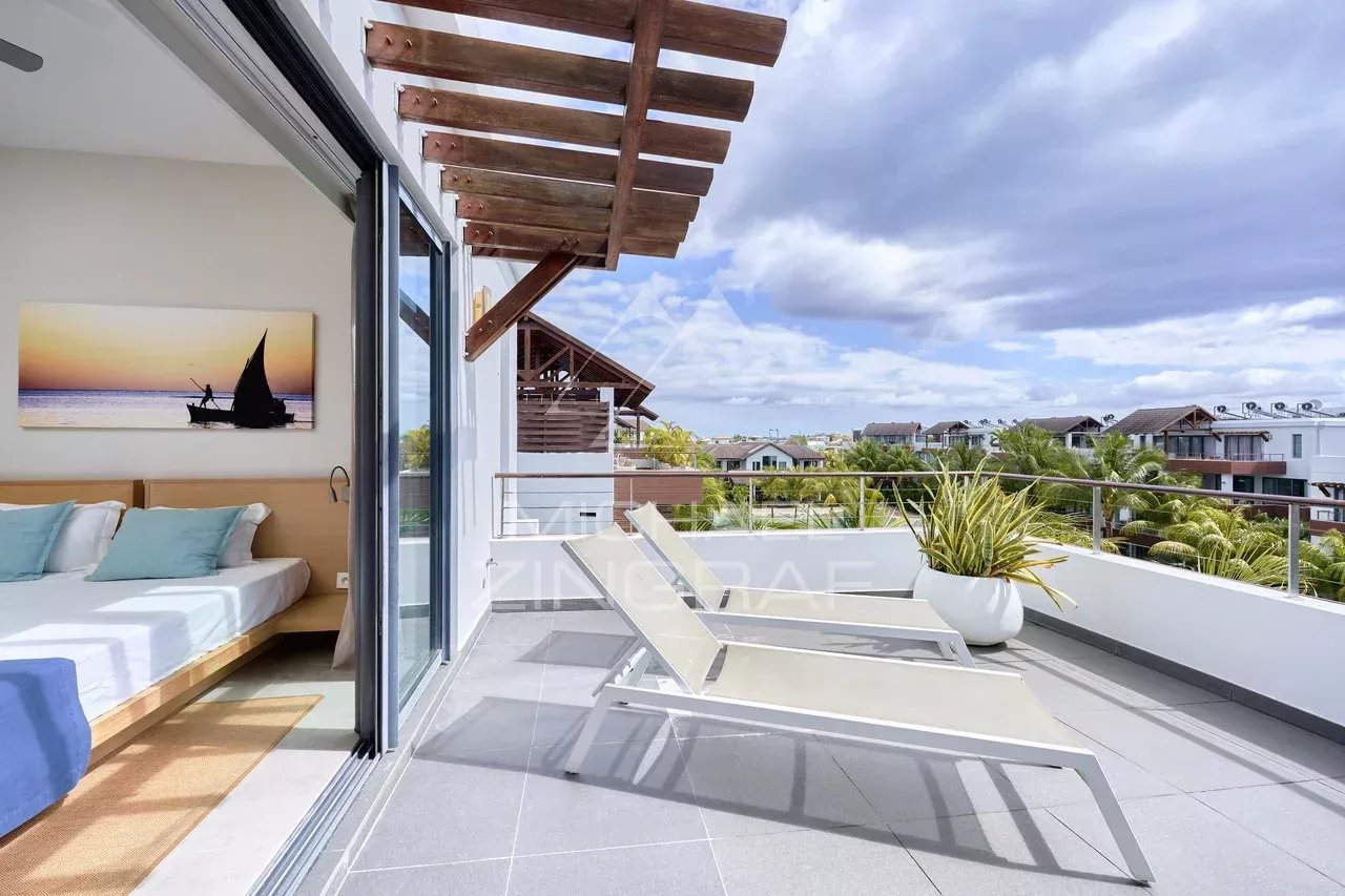 Penthouse mit 2 Schlafzimmern in Mont Choisy