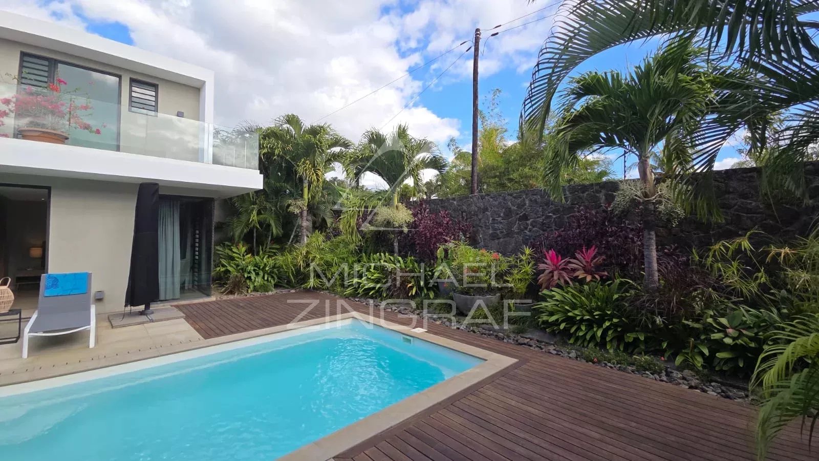 Villa contemporaine d'exception à Pereybère