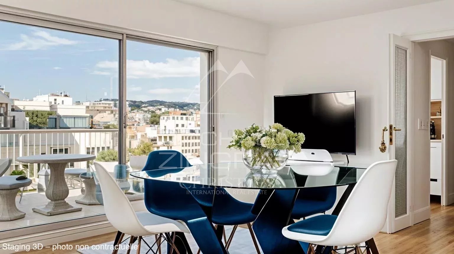 Penthouse d’exception à Cannes – Vue panoramique
