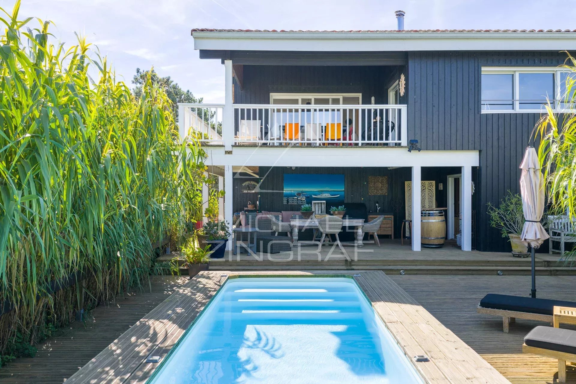 Belle maison proche La Hume avec vue mer