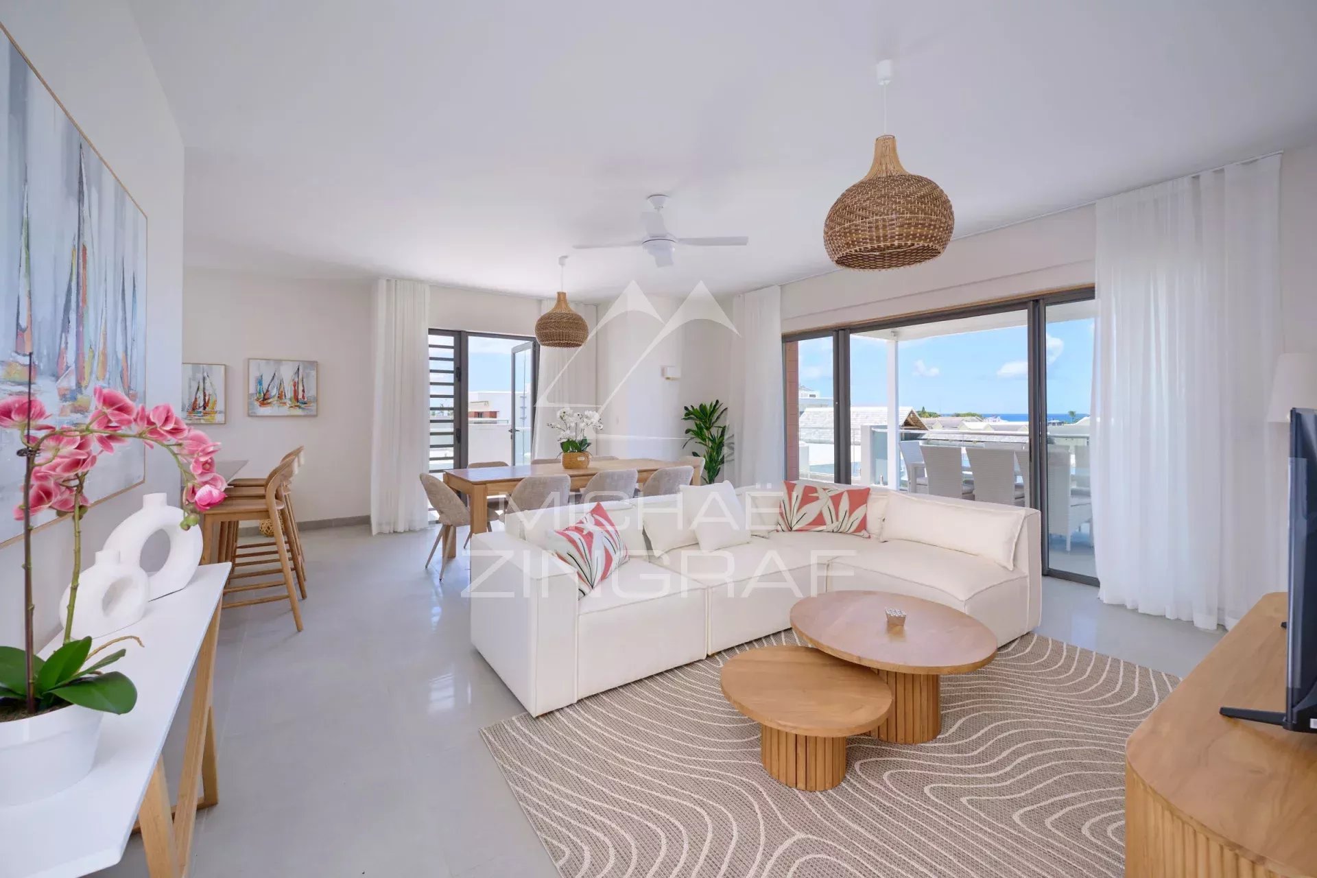 3-Schlafzimmer-Penthouse in einer modernen Wohnanlage – Trou aux Biches