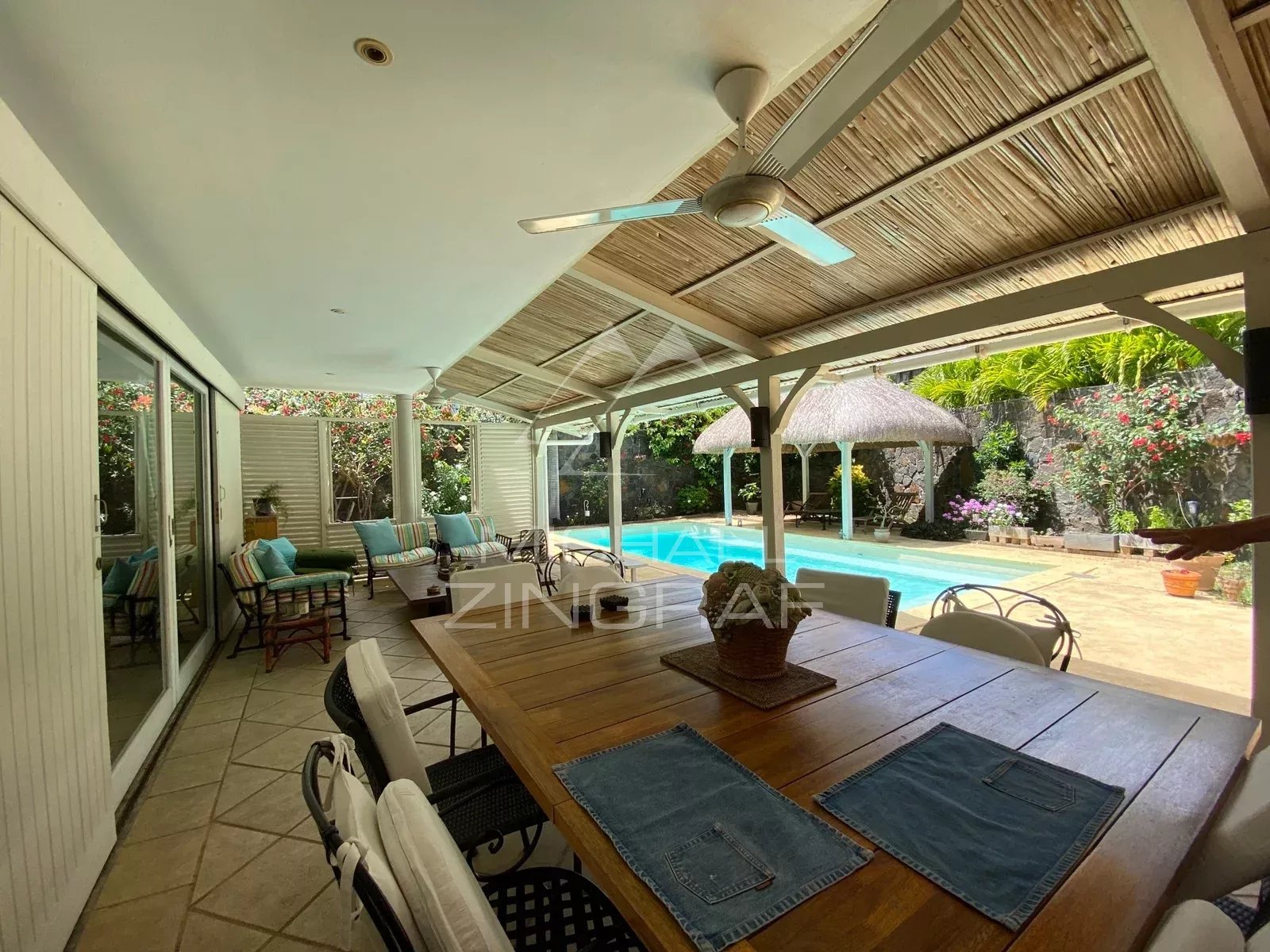 Familienvilla in Pointe aux Canonniers