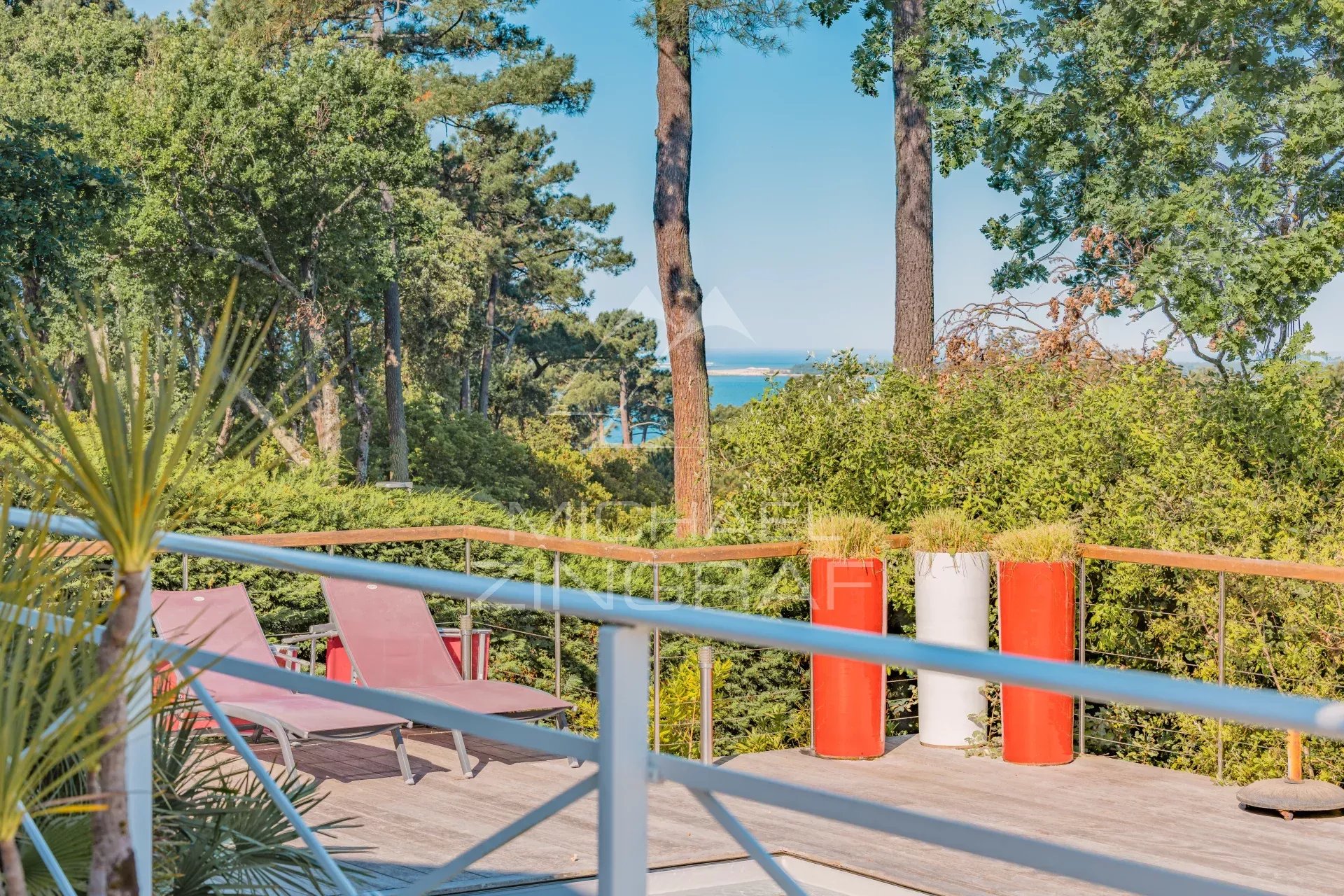 PYLA-SUR-MER, Villa avec vue sur le Bassin d'Arcachon