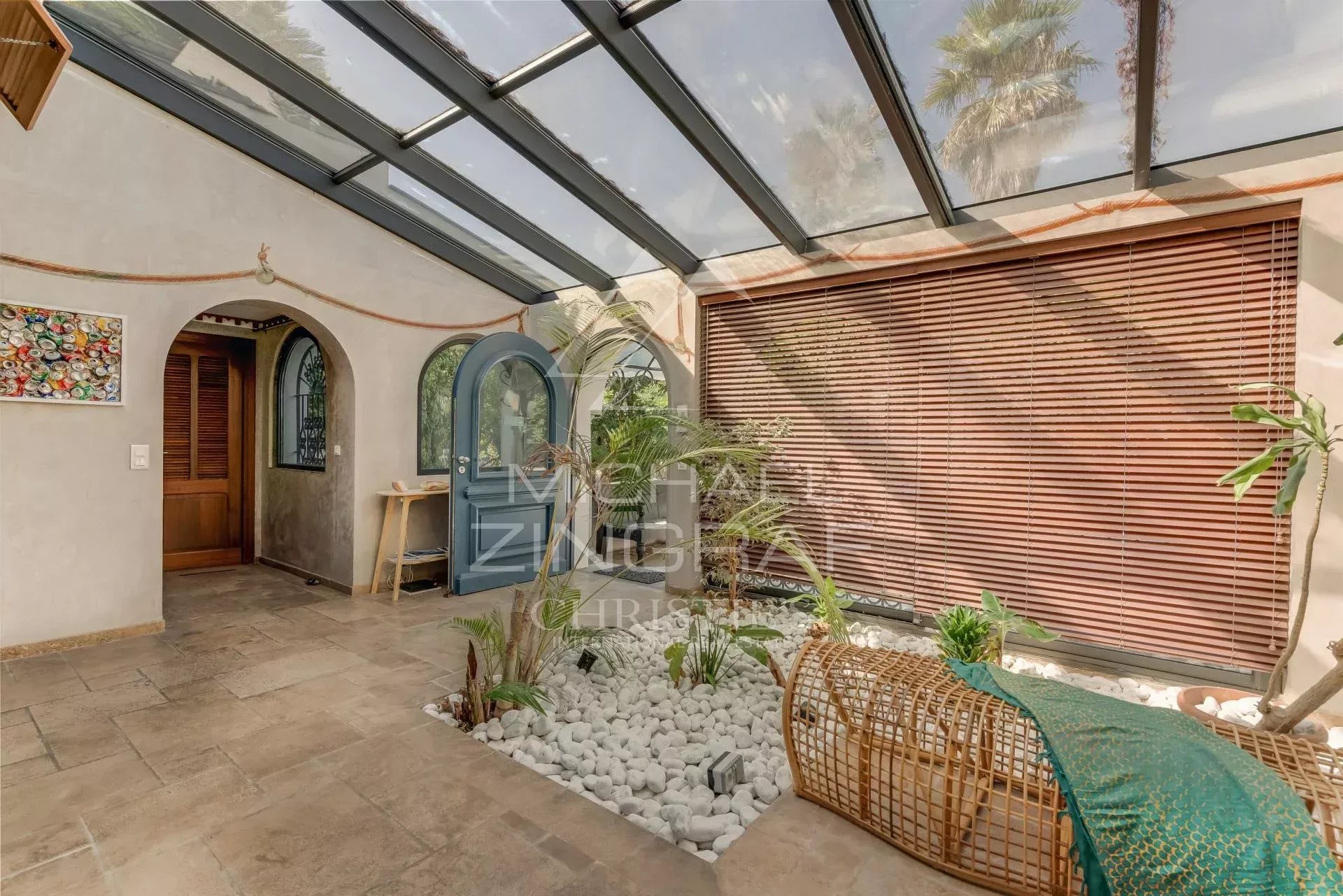 Villa pieds dans l'eau à Sainte-Maxime