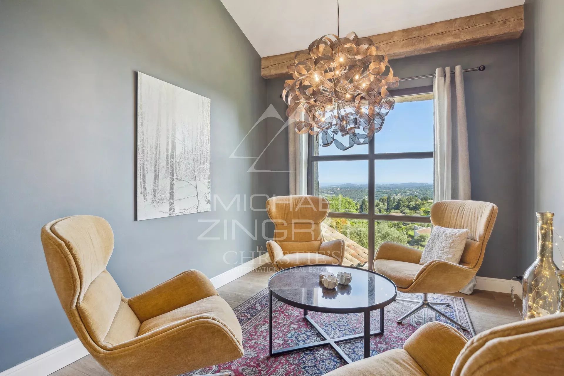 Bastide de charme avec vue mer et collines