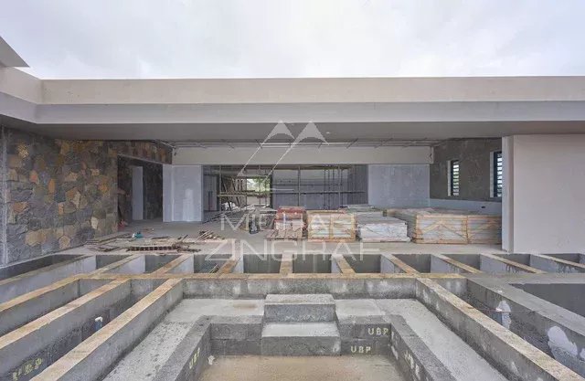 Île Maurice – Villa d’exception en cours de construction au cœur du golf de Mont Choisy