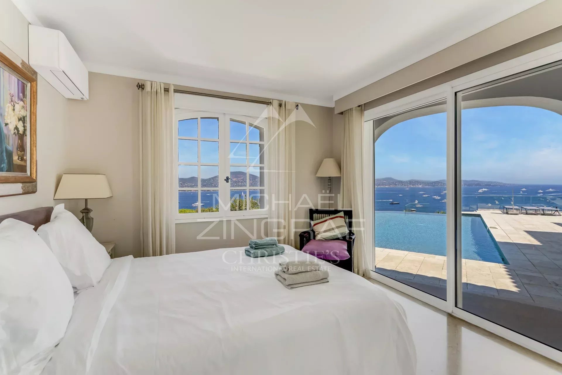 Proche de Saint-Tropez - Maison avec vue mer panoramique  incroyable