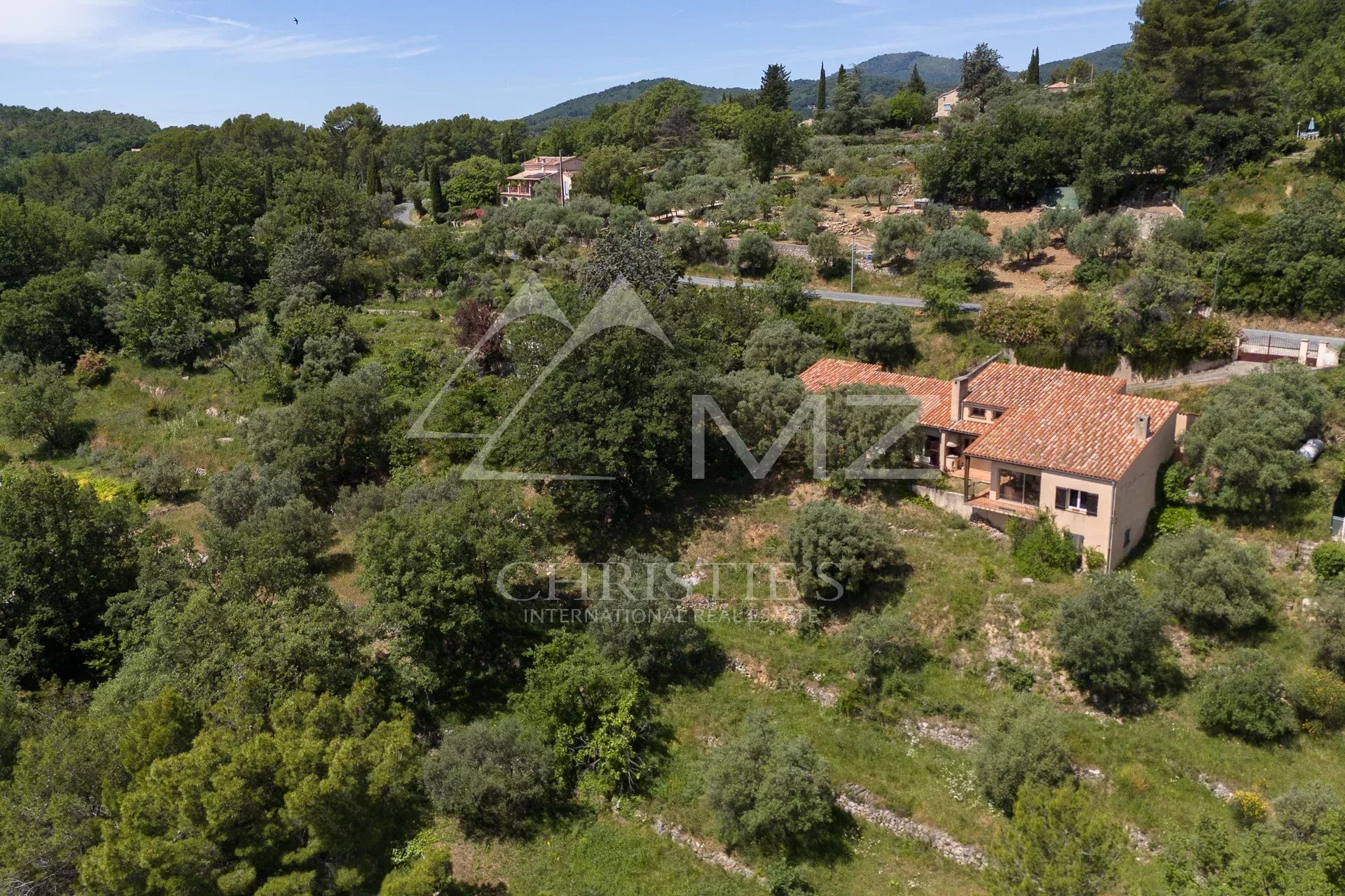 black chair and white table