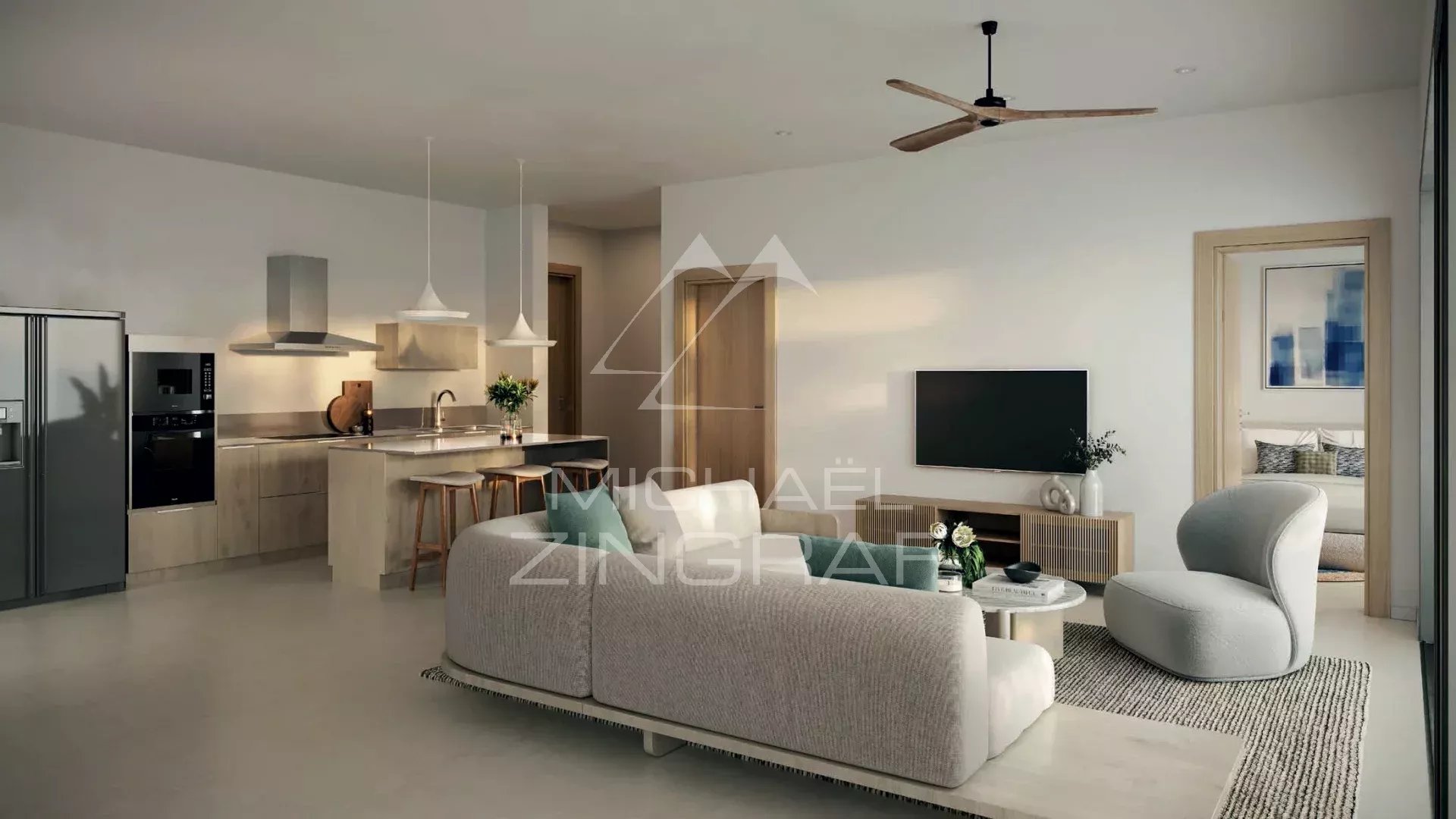 Appartement d’Exception, 3 Chambres à Pointe aux Canonniers