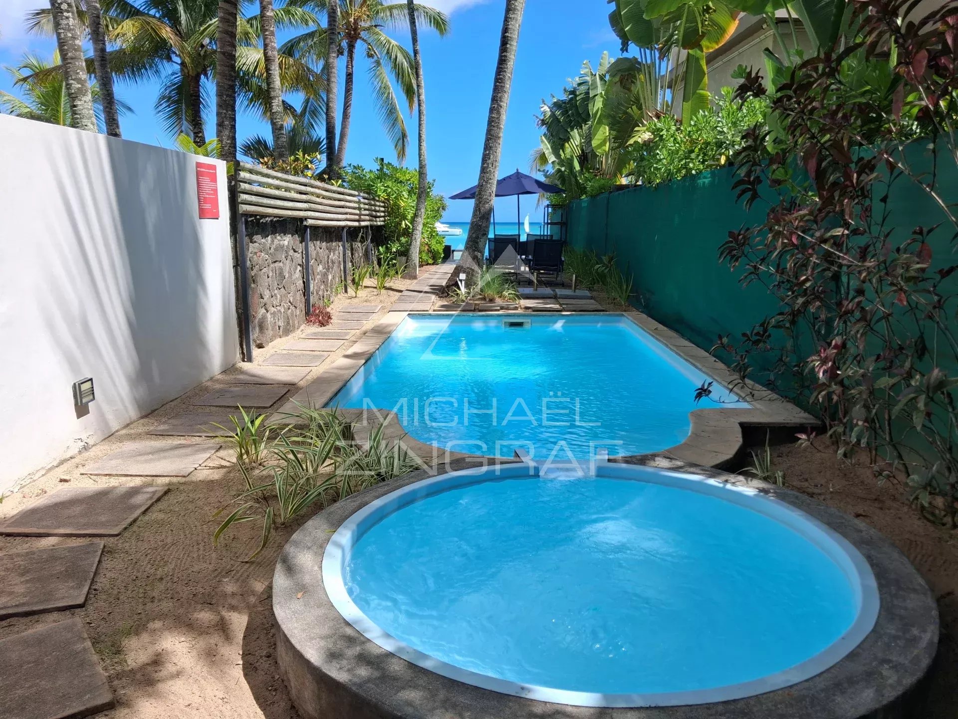 Villa dans une résidence sécurisée à Grand Baie