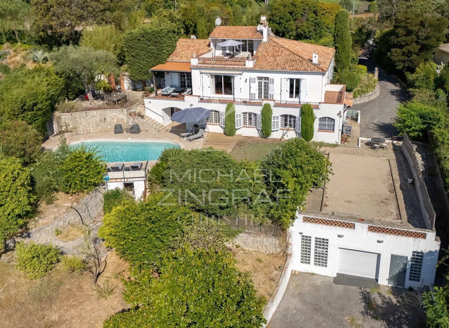 Cannes-Eden – Authentische provenzalische Villa mit Panoramameerblick