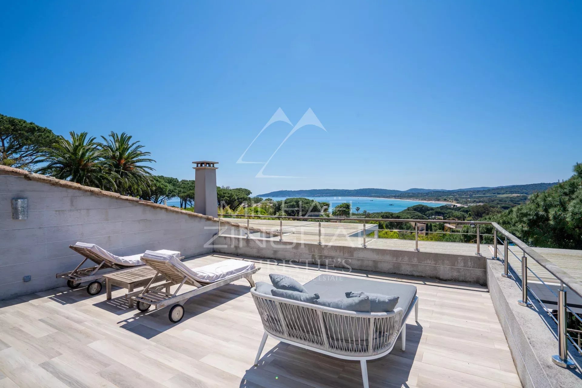 Propriété d'exception sur Pampelonne - Accès direct plage & bateau