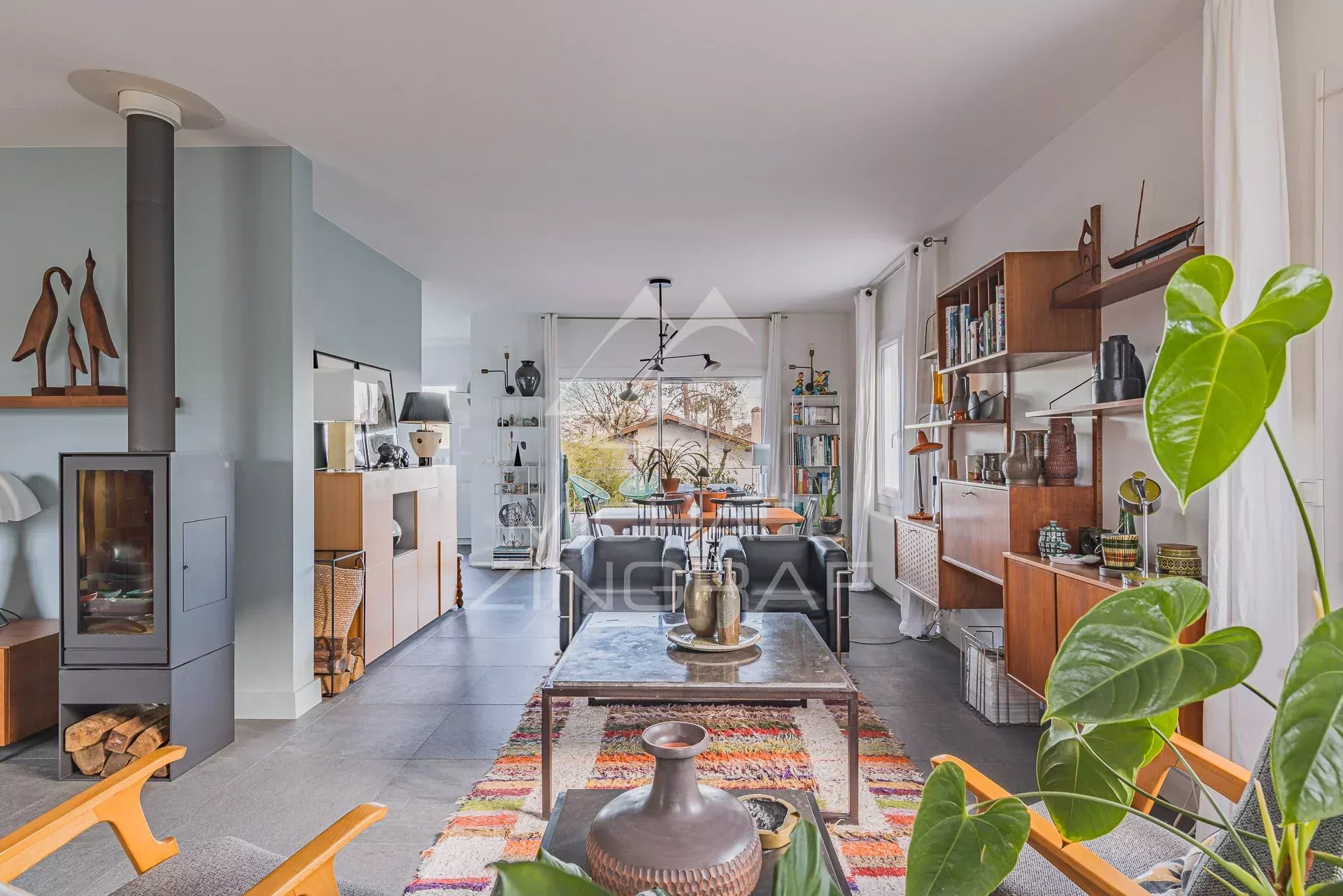 Maison contemporaine avec jardin et piscine au cœur de La Hume