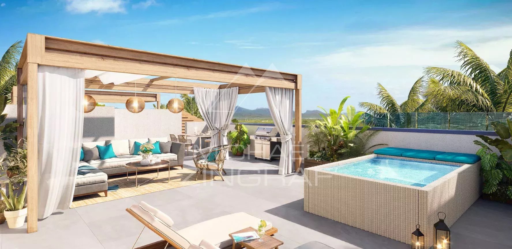 Mauritius - Penthouse combining modernity and elegance - Pereybere