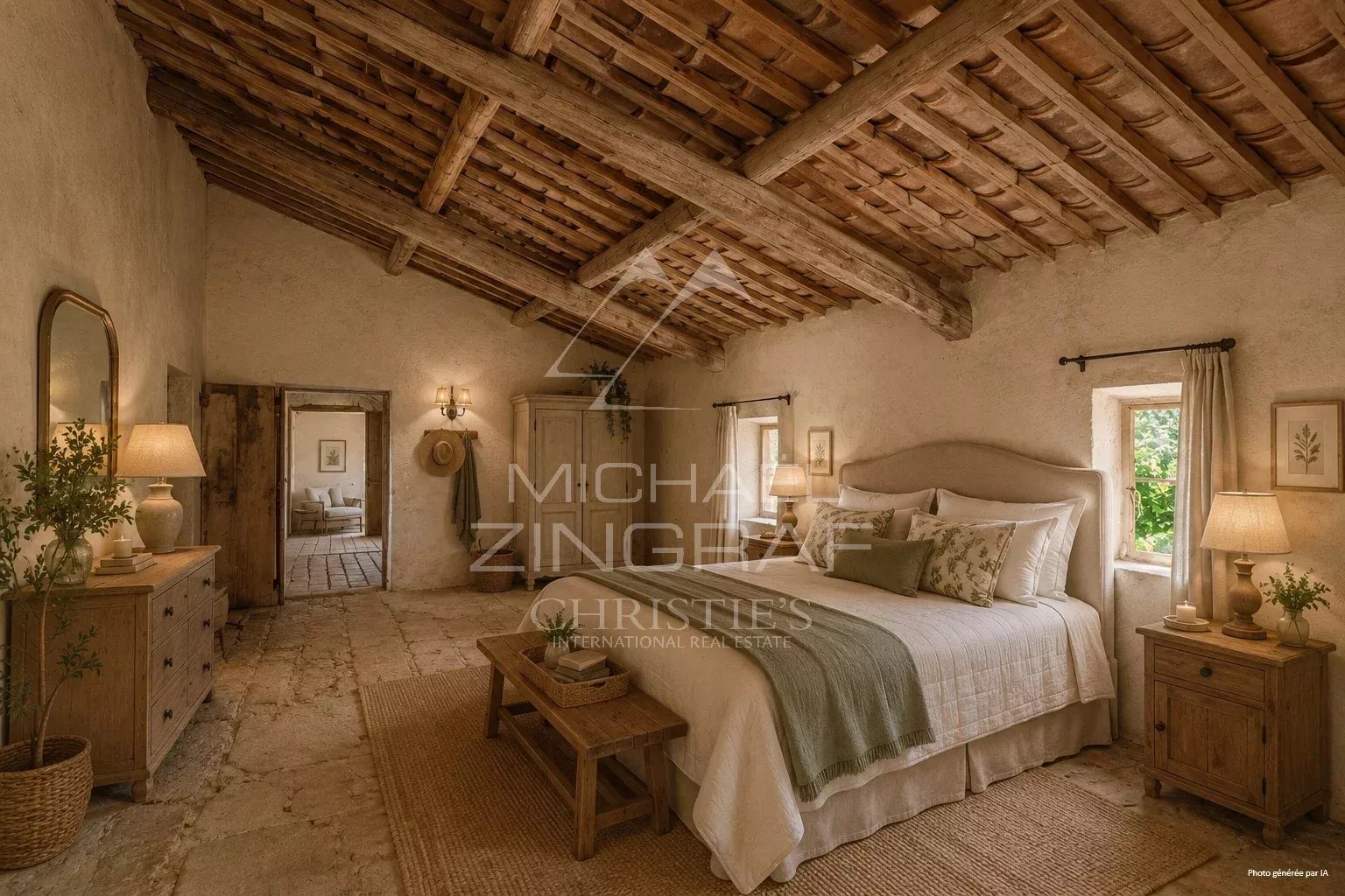 In der Nähe von Gordes - Altes Bauernhaus aus dem 18. Jahrhundert zum Renovieren