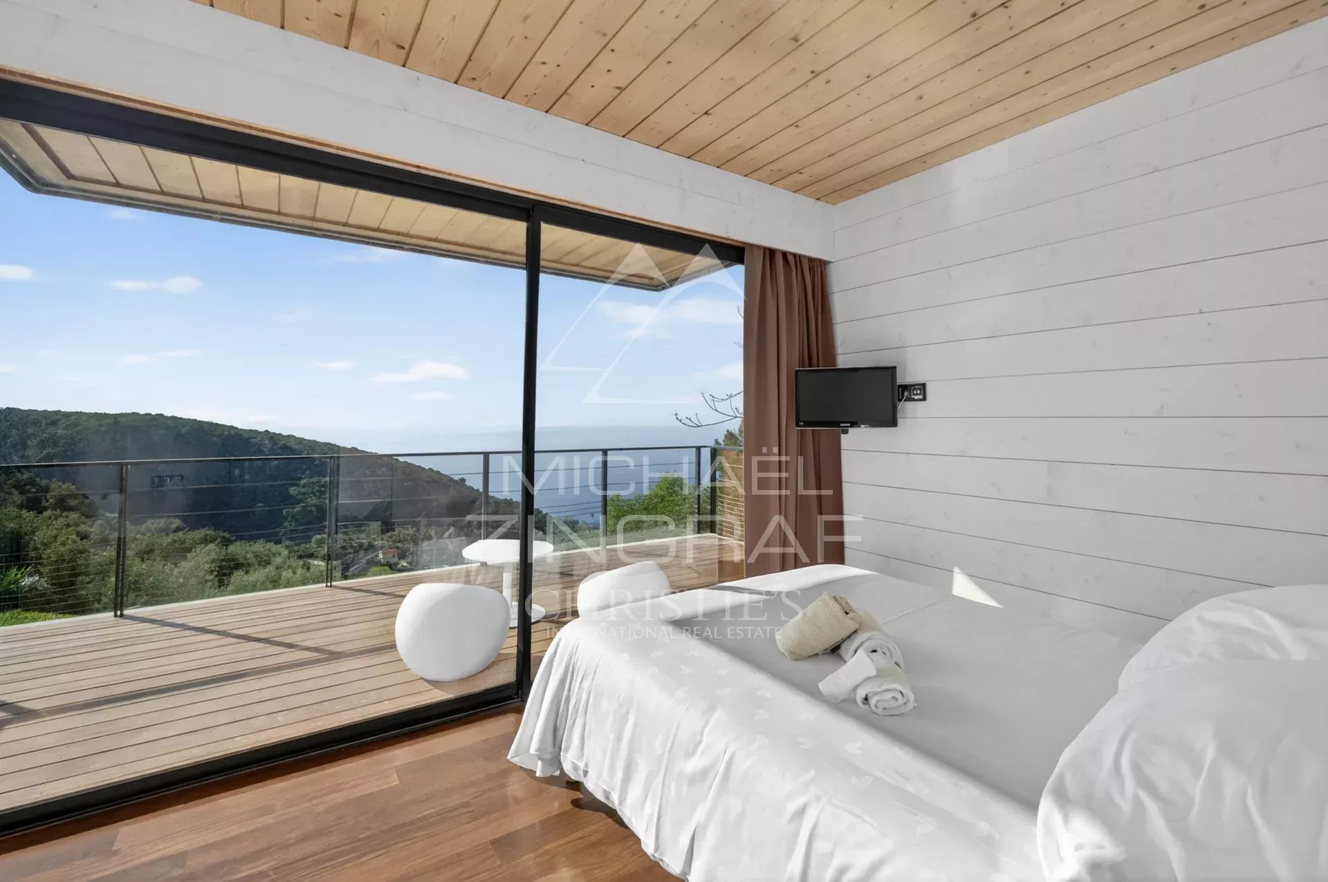 Magnifique Villa Contemporaine à louer vue mer imprenable proche Monaco