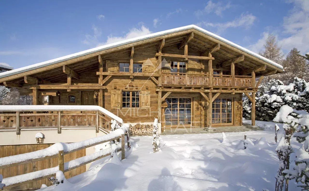 Authentique chalet en bois - Vue panoramique et très proche pistes - Mont d'Arbois