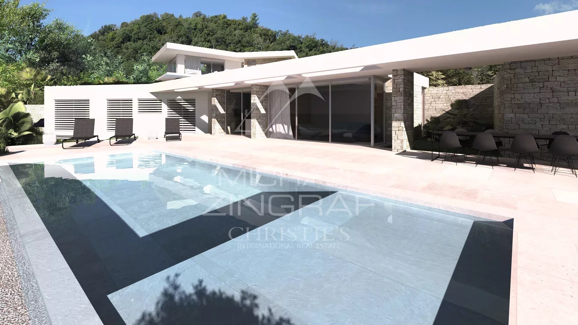 Théoule-sur-Mer - Immobilie zum Renovieren - Panoramablick auf das Meer