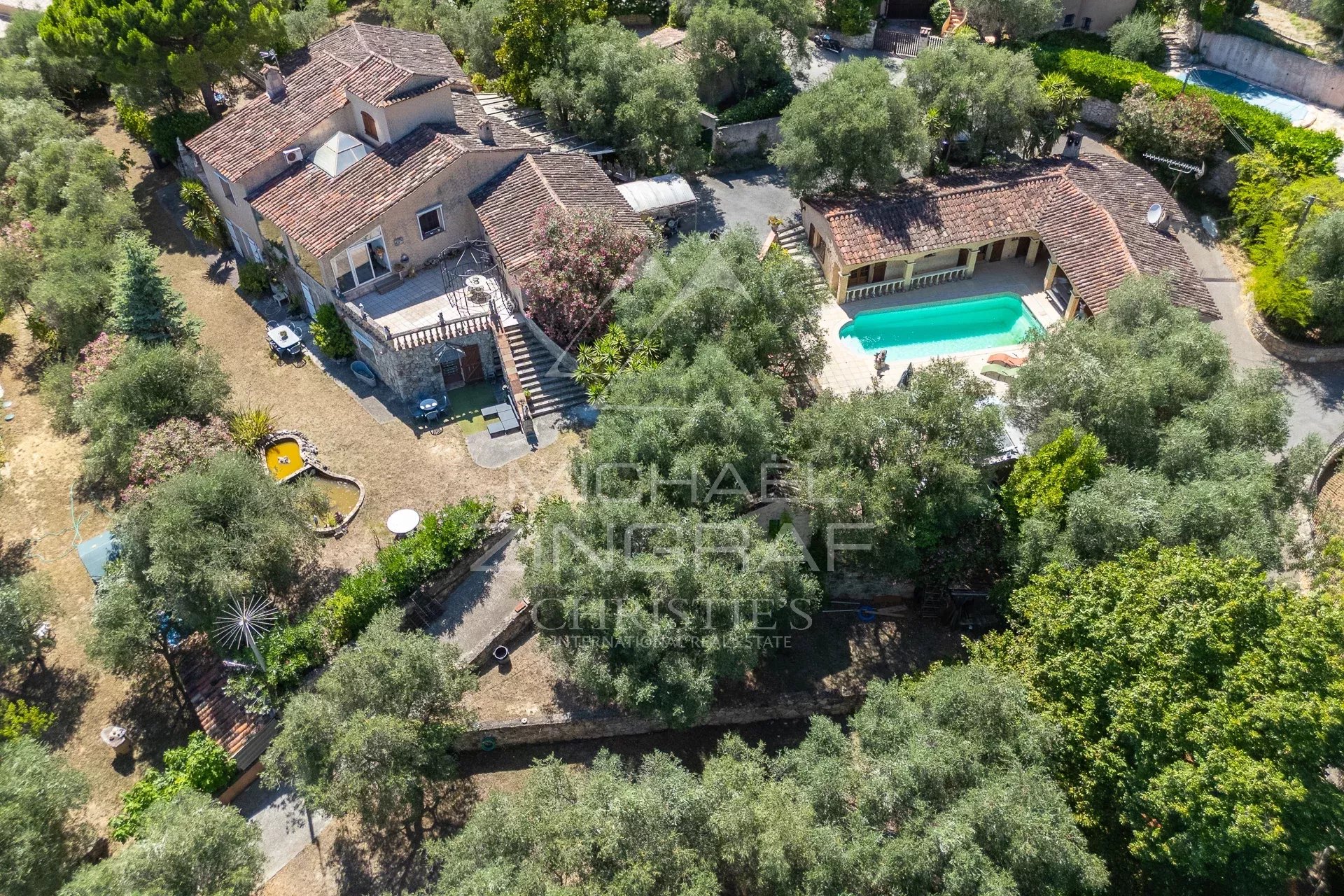 black chair and white table