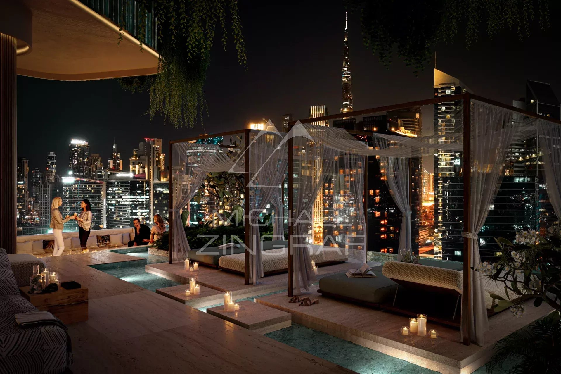 Une résidence iconique au sommet de Dubaï - Penthouse
