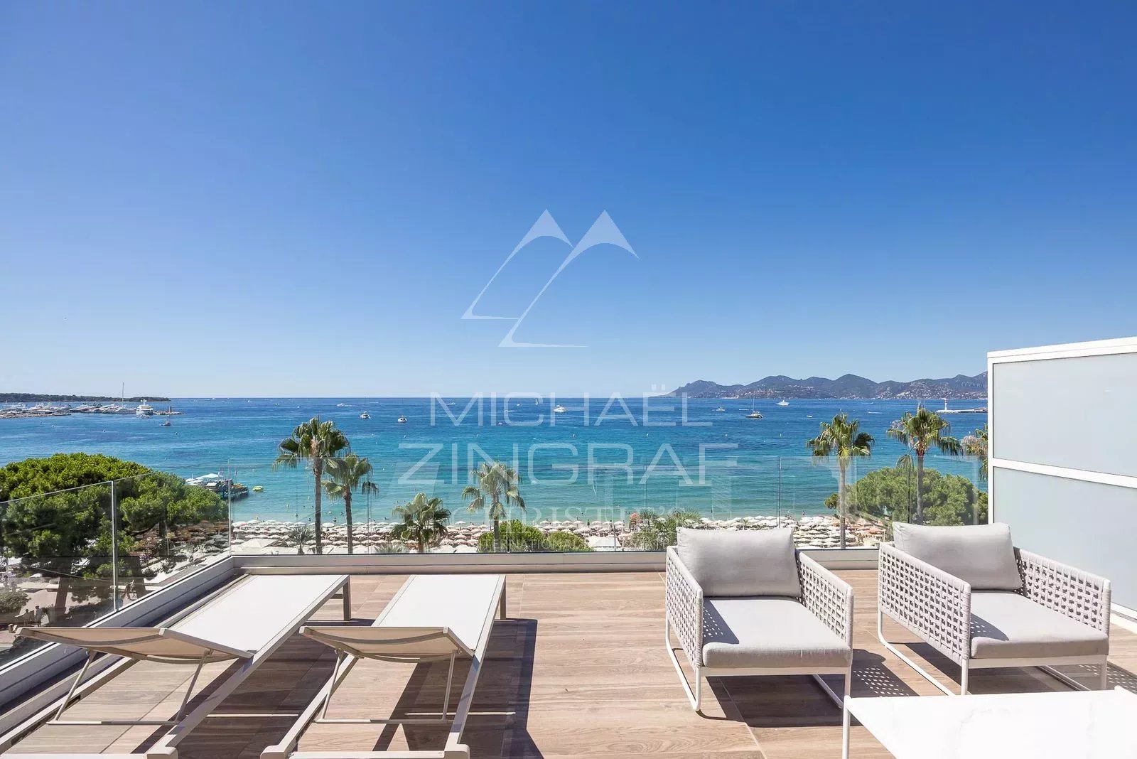 Cannes Croisette - Penthouse 1 Schlafzimmer