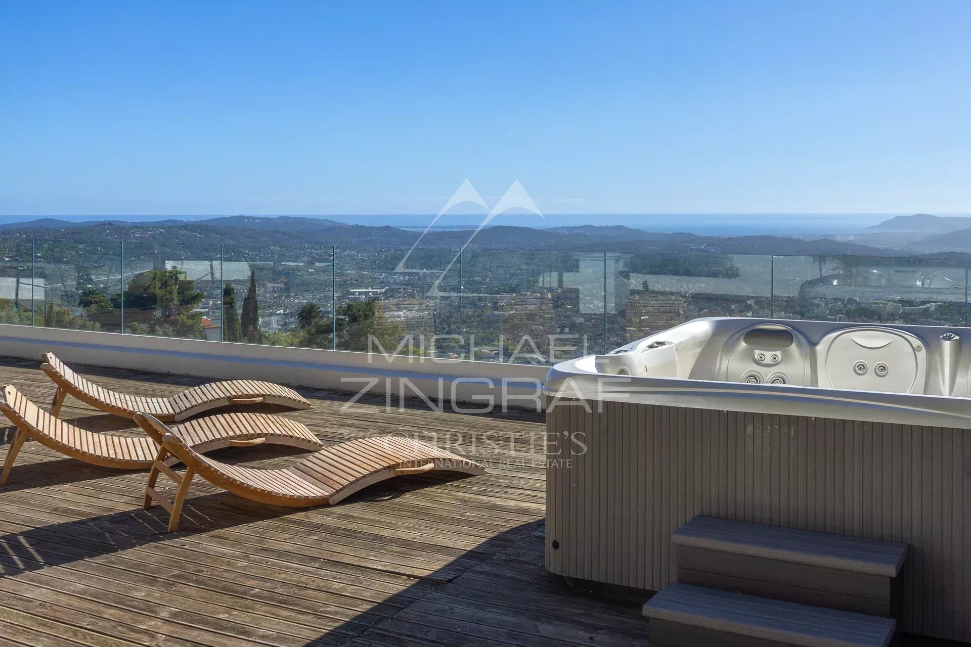 Villa d’architecte avec vue mer panoramique