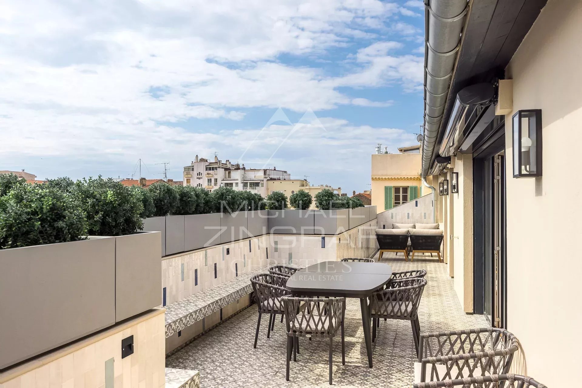 Cannes nahe Croisette - Penthouse mit 4 Schlafzimmern