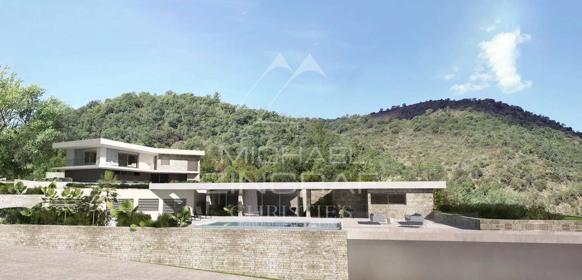 Théoule-sur-Mer - Immobilie zum Renovieren - Panoramablick auf das Meer