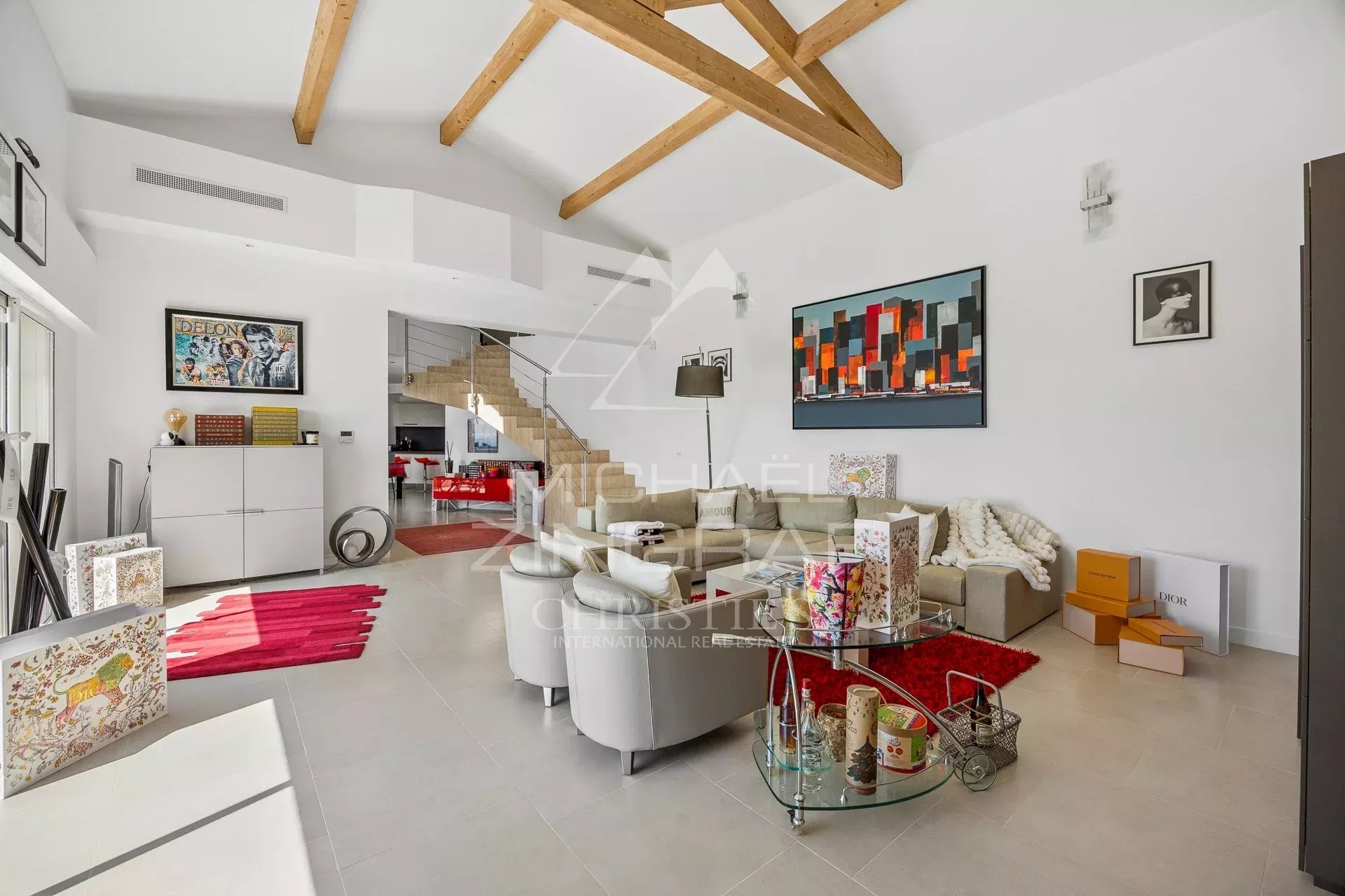 Mandelieu la Napoule - PROPRIÉTÉ VUE MER DANS DOMAINE PRIVÉ - Proche Cannes