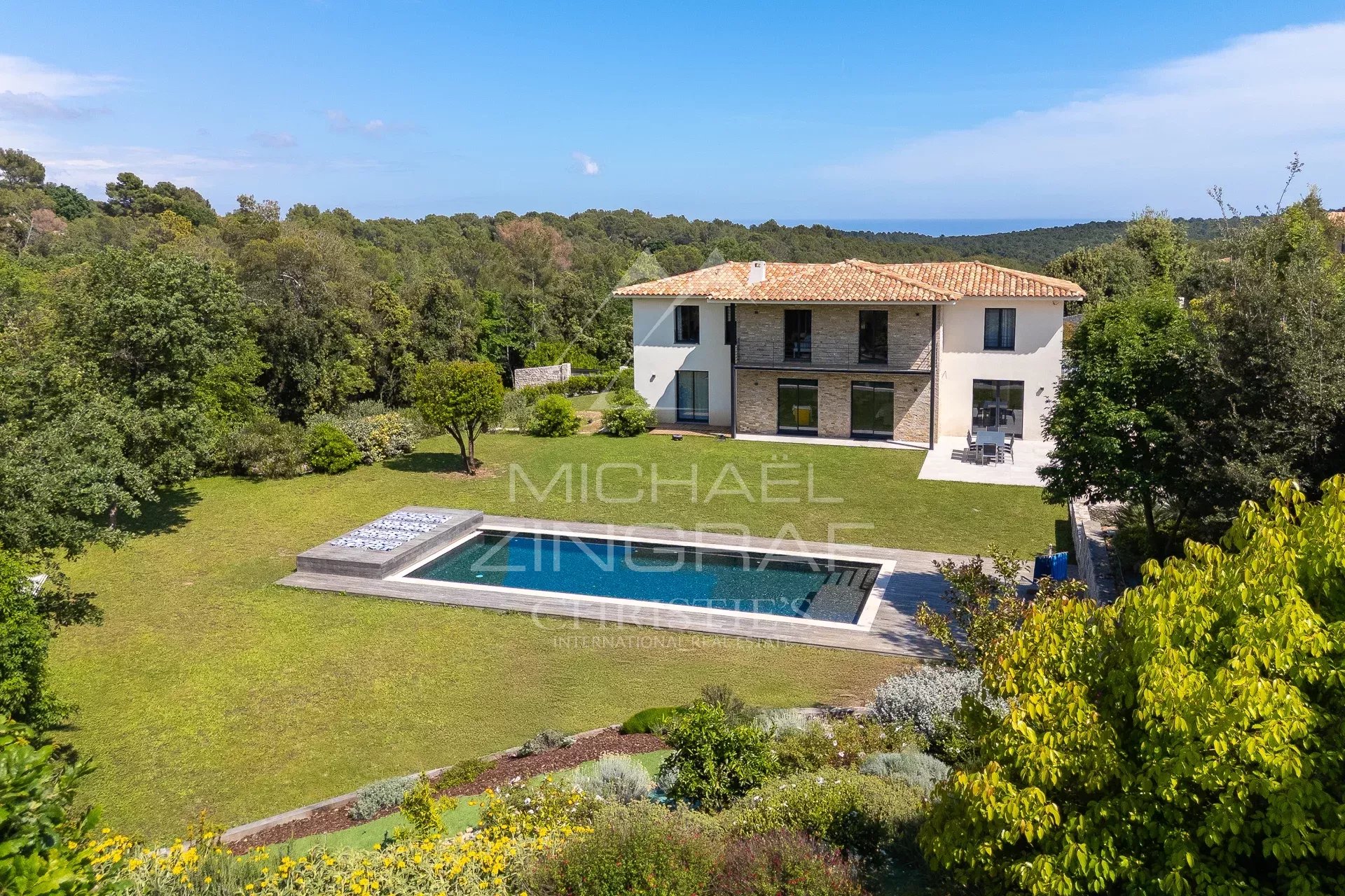 Zeitgenössische Villa