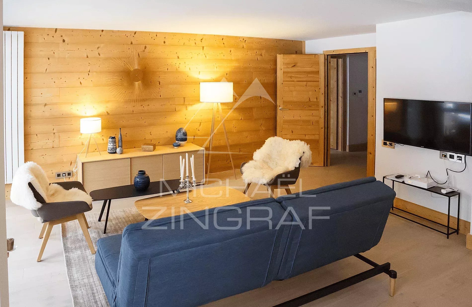 Three-room apartment Megève Rochebrune