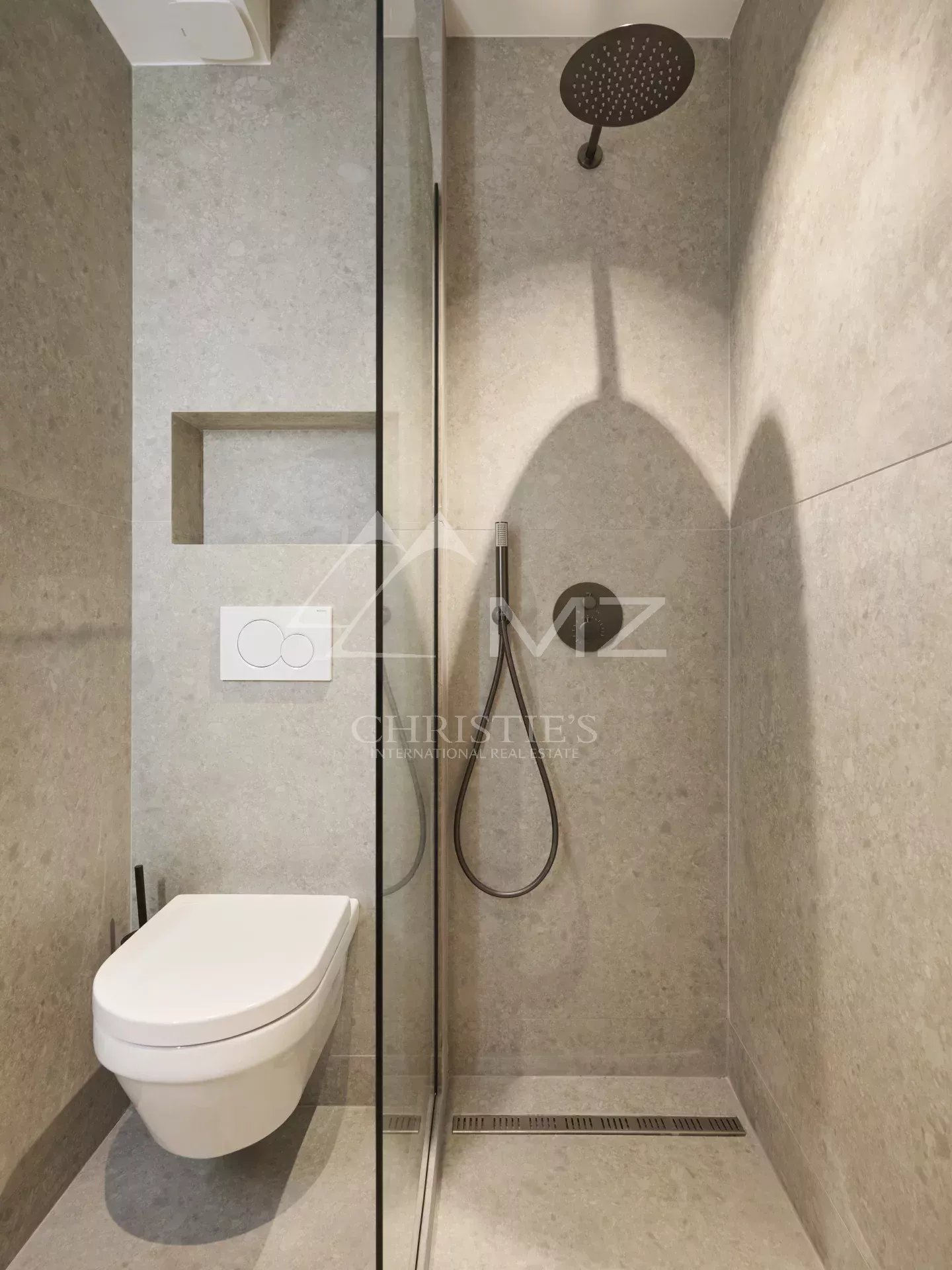 3-room apartment on the top floor in the city center